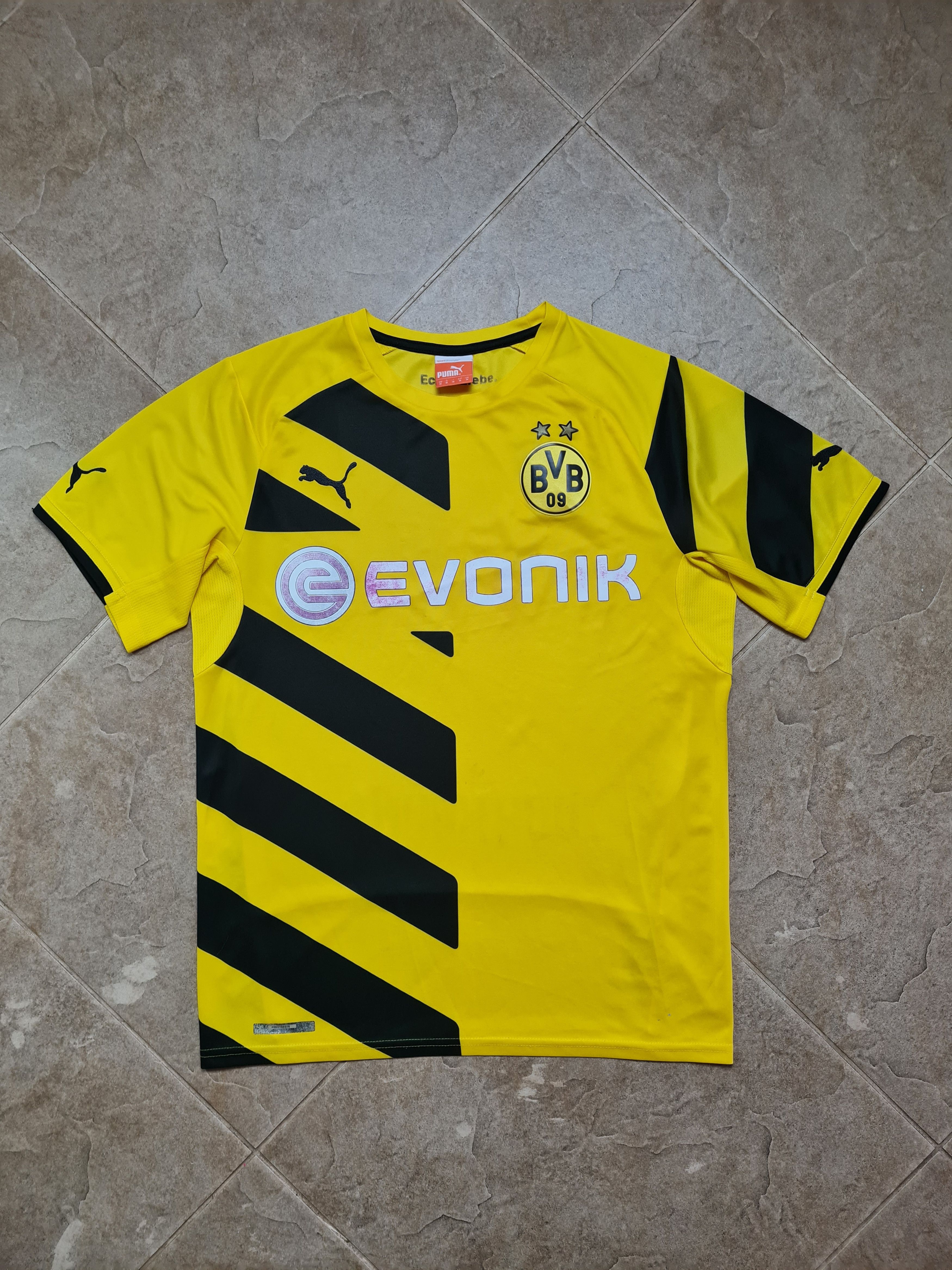 Puma Puma Borussia Dortmund BVB 2014-2015 Home Football Shirt Size US M / EU 48-50 / 2 - 1 Thumbnail