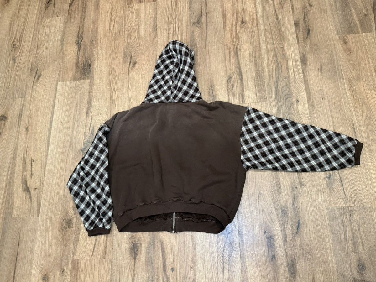 ERL ERL Brown plaid zip patch work Size US M / EU 48-50 / 2 - 2 Thumbnail