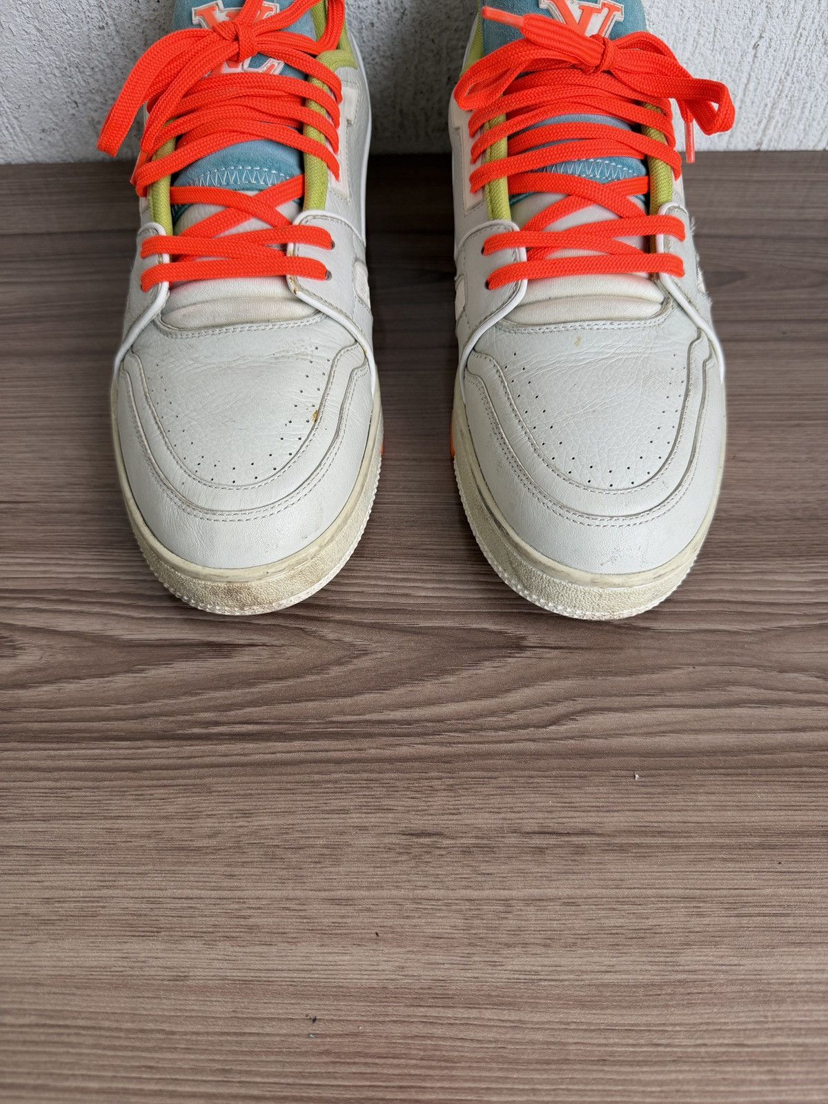 Louis Vuitton Special edition Virgil Abloh trainers Size US 11 / EU 44 - 7 Thumbnail