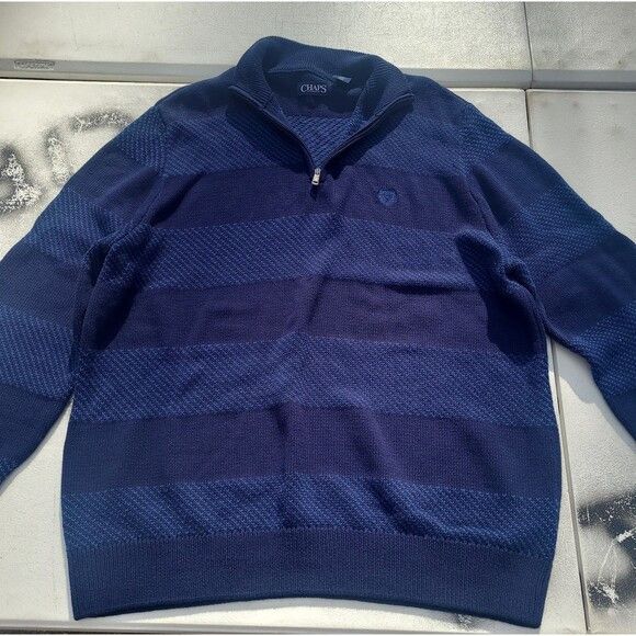 Polo Ralph Lauren Vtg Chaps Ralph Lauren Quarter Zip Sweater Size US XL / EU 56 / 4 - 3 Thumbnail