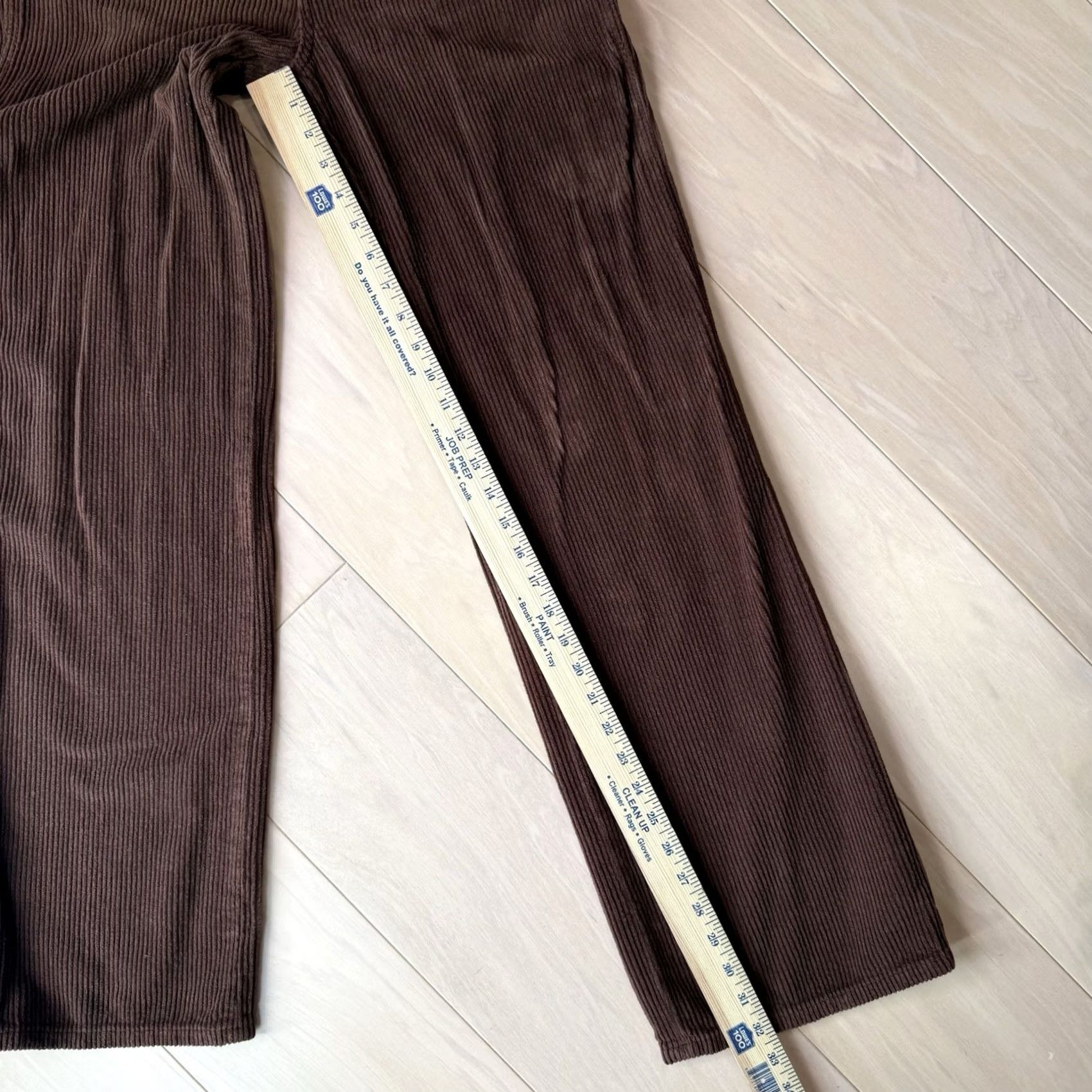 Reformation Reformation Alyssa High Rise Wide Leg Corduroy Pants Women's 27 Brown Wide-Leg Corduroy Pants 27 Brown Reformation Womens Size 27" / US 4 / IT 40 - 7 Thumbnail