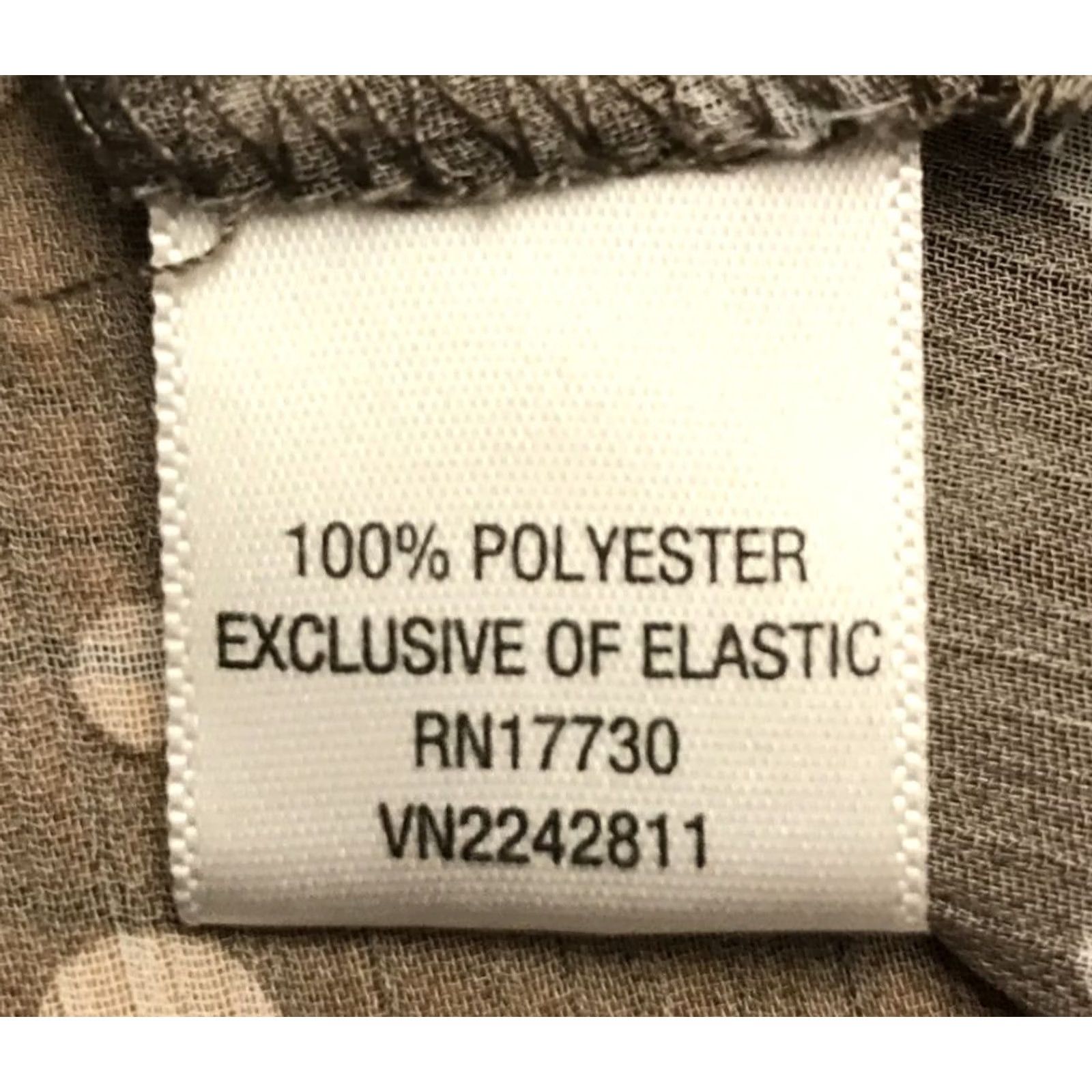 Mossimo Mossimo Womens Blouse Shirt S Brown Polka Dot Button Sleeveless Scoop Neck Tie Ruffle Lightweight Casual Reg?. Size S / US 4 / IT 40 - 4 Thumbnail