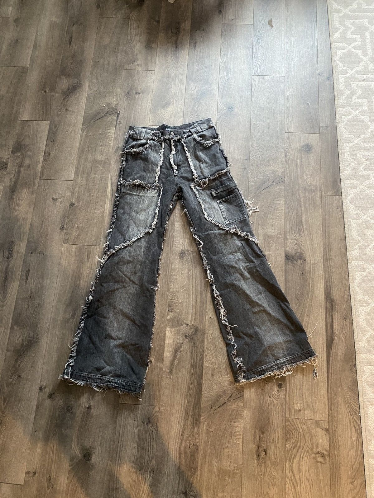 No Faith Studios No Faith Studio 003 Jeans Size US 32 / EU 48 - 3 Thumbnail