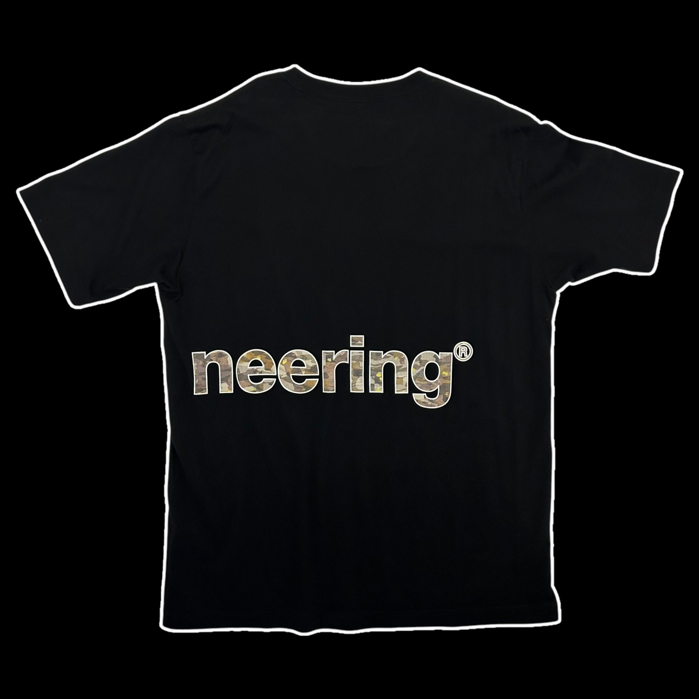 White Mountaineering White Mountaineering Spell Out T-Shirt Black/Camo (Fits M-L) Size US XL / EU 56 / 4 - 3 Thumbnail