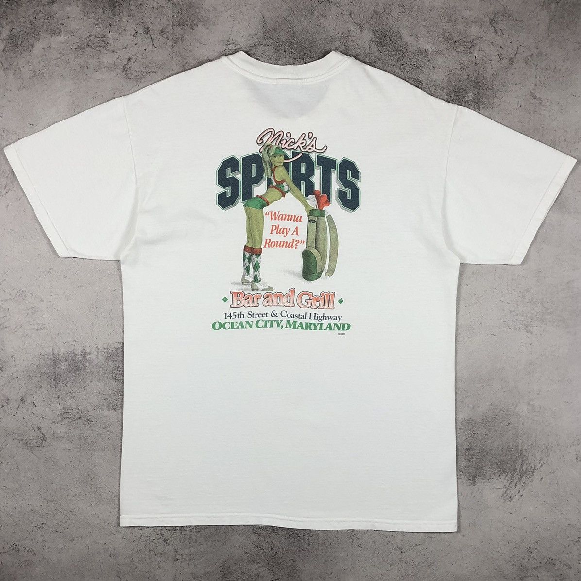 Vintage 2000 Nicks Sports Bar Grill 5th Annual Collectors Edition T Size US L / EU 52-54 / 3 - 3 Thumbnail