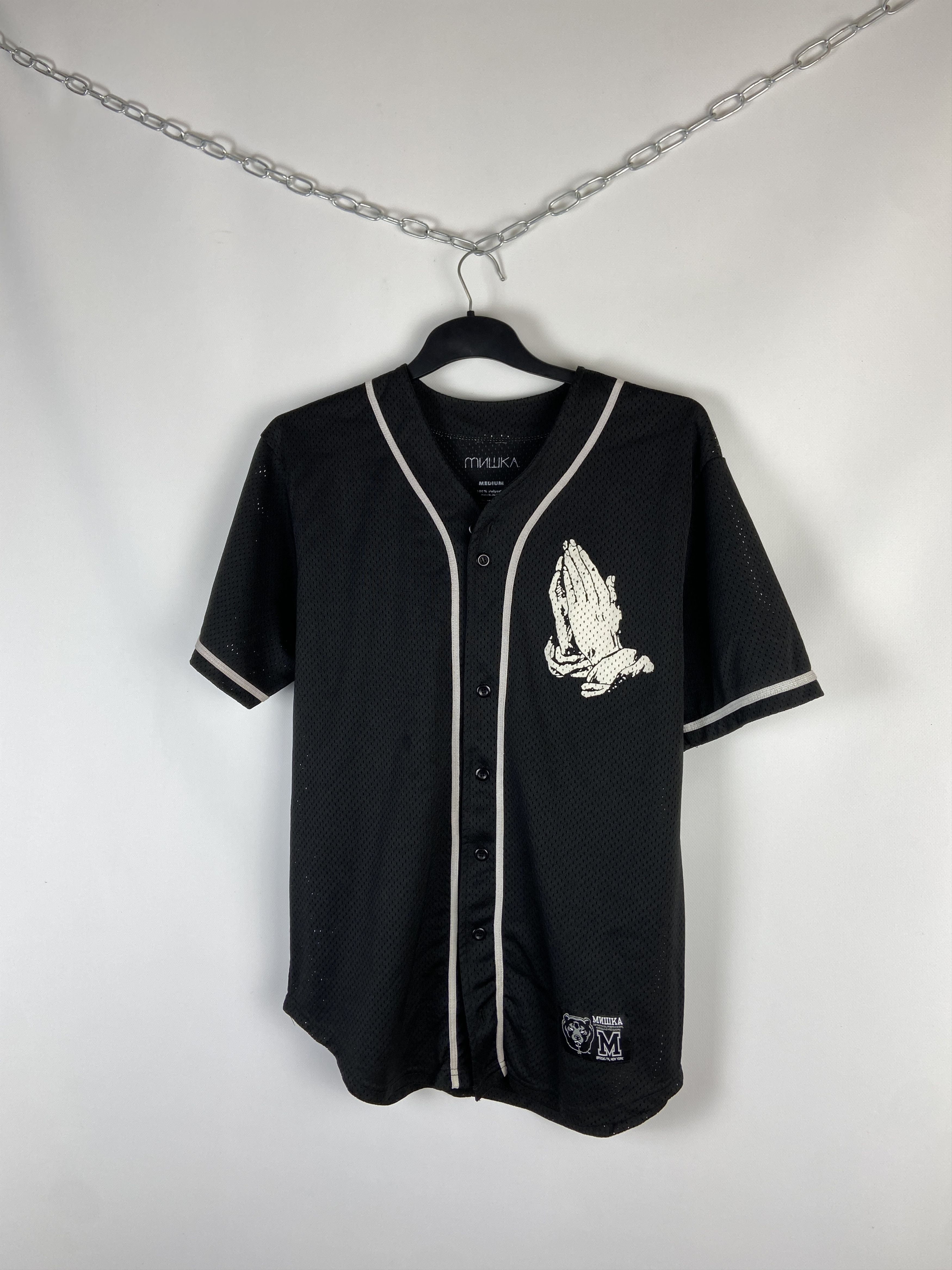 Japanese Brand MISHKA “DEATH” JERSEY Size US M / EU 48-50 / 2 - 3 Thumbnail