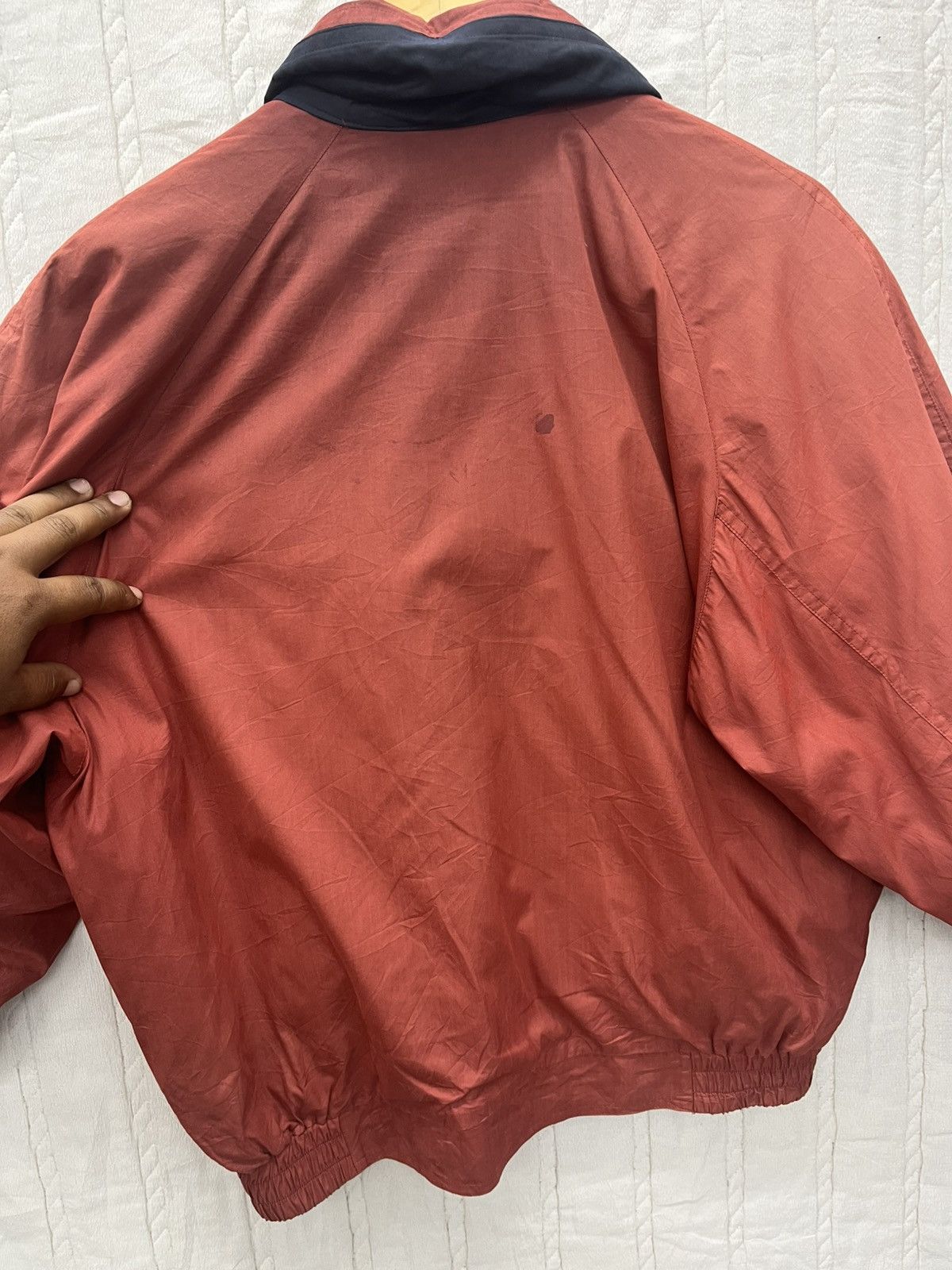 Burberry × Vintage VTG BURBERRY BOMBER JACKET HIDDEN HOODIE Size US M / EU 48-50 / 2 - 7 Thumbnail