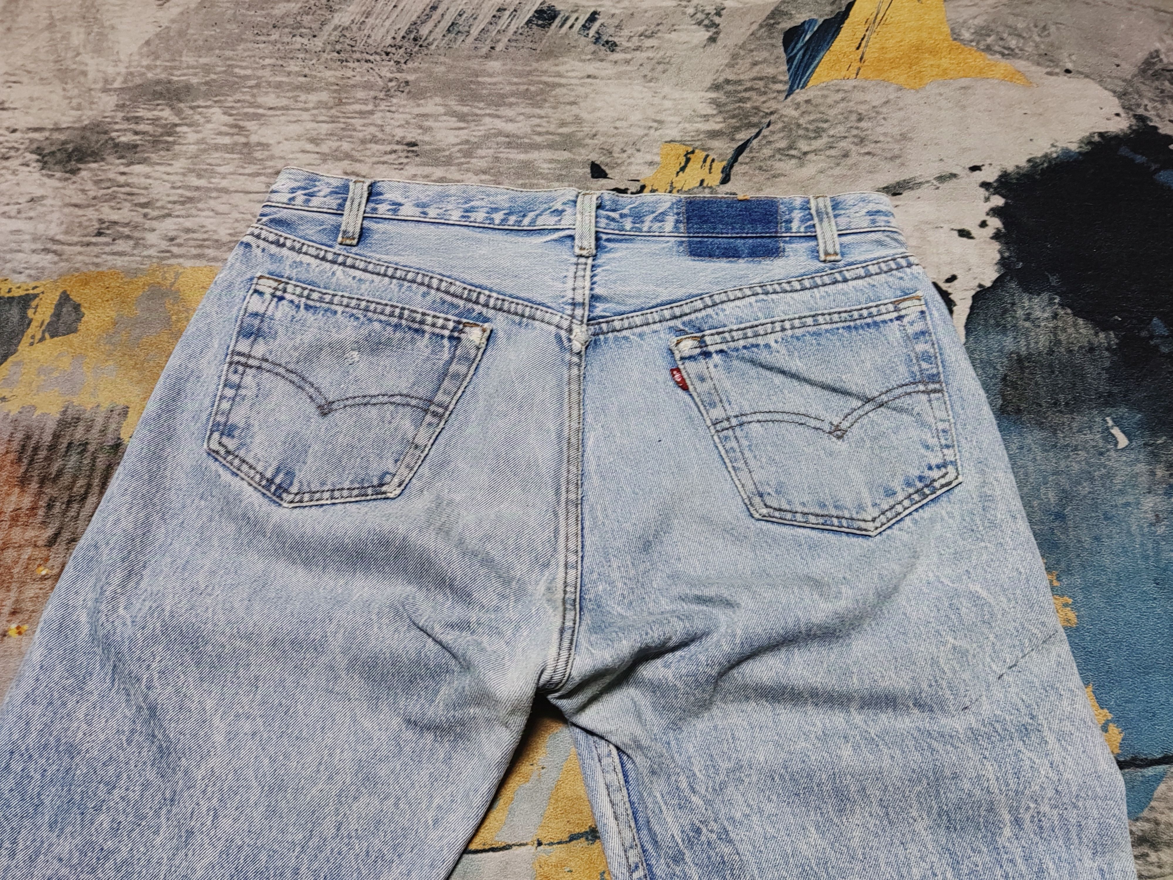 Levi's Vintage Levis 501 80s Acid Wash Size US 36 / EU 52 - 6 Thumbnail