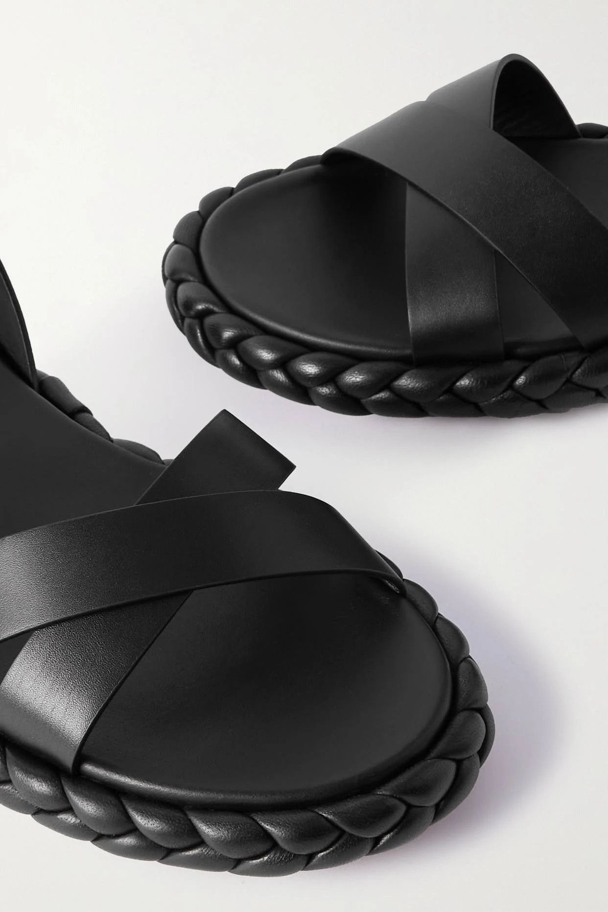 Chloe o1loc1c1024 Pip Sandals in Black Size US 6 / IT 36 - 3 Thumbnail