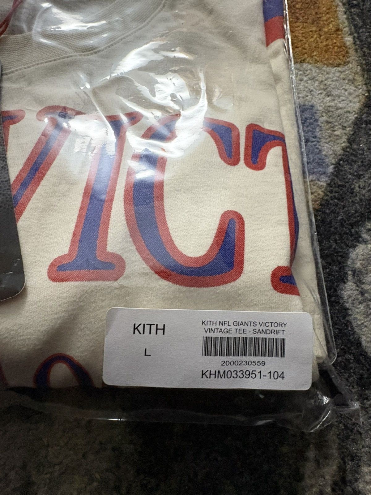 Kith × NFL Kith x NFL Giants Victory Vintage Tee Size US L / EU 52-54 / 3 - 6 Thumbnail