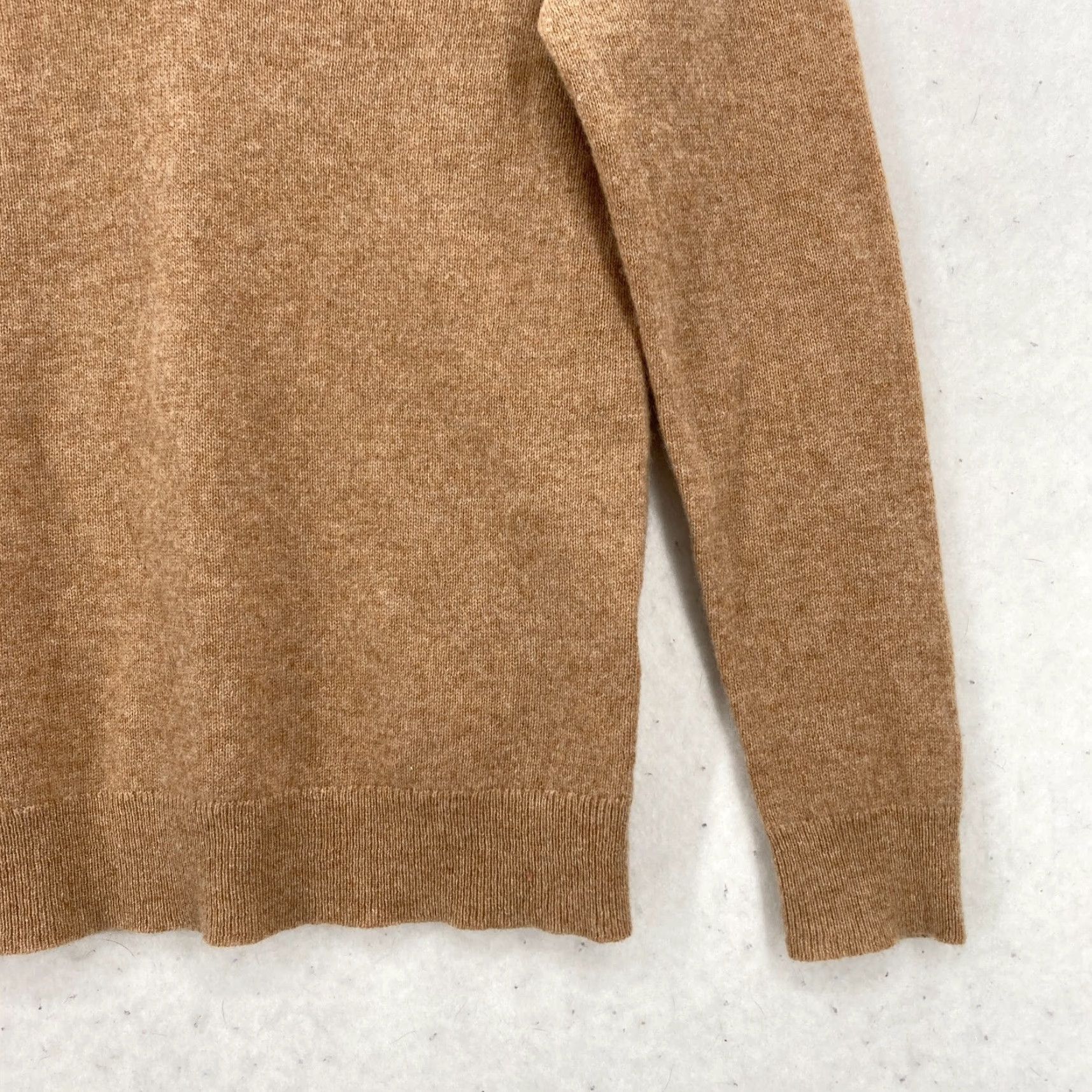 Club Room Club Room Luxury Cashmere Sweater Women's XS Brown V-Neck Long Sleeve Preppy Womens Size XS / US 0-2 / IT 36-38 - 3 Thumbnail