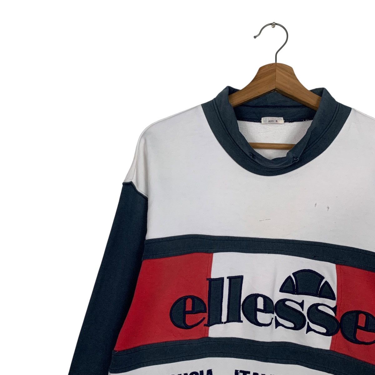 Ellesse 90’s ELLESE Embroidery Big Logo Sweater Jumper #3537-C162 Size US S / EU 44-46 / 1 - 6 Thumbnail
