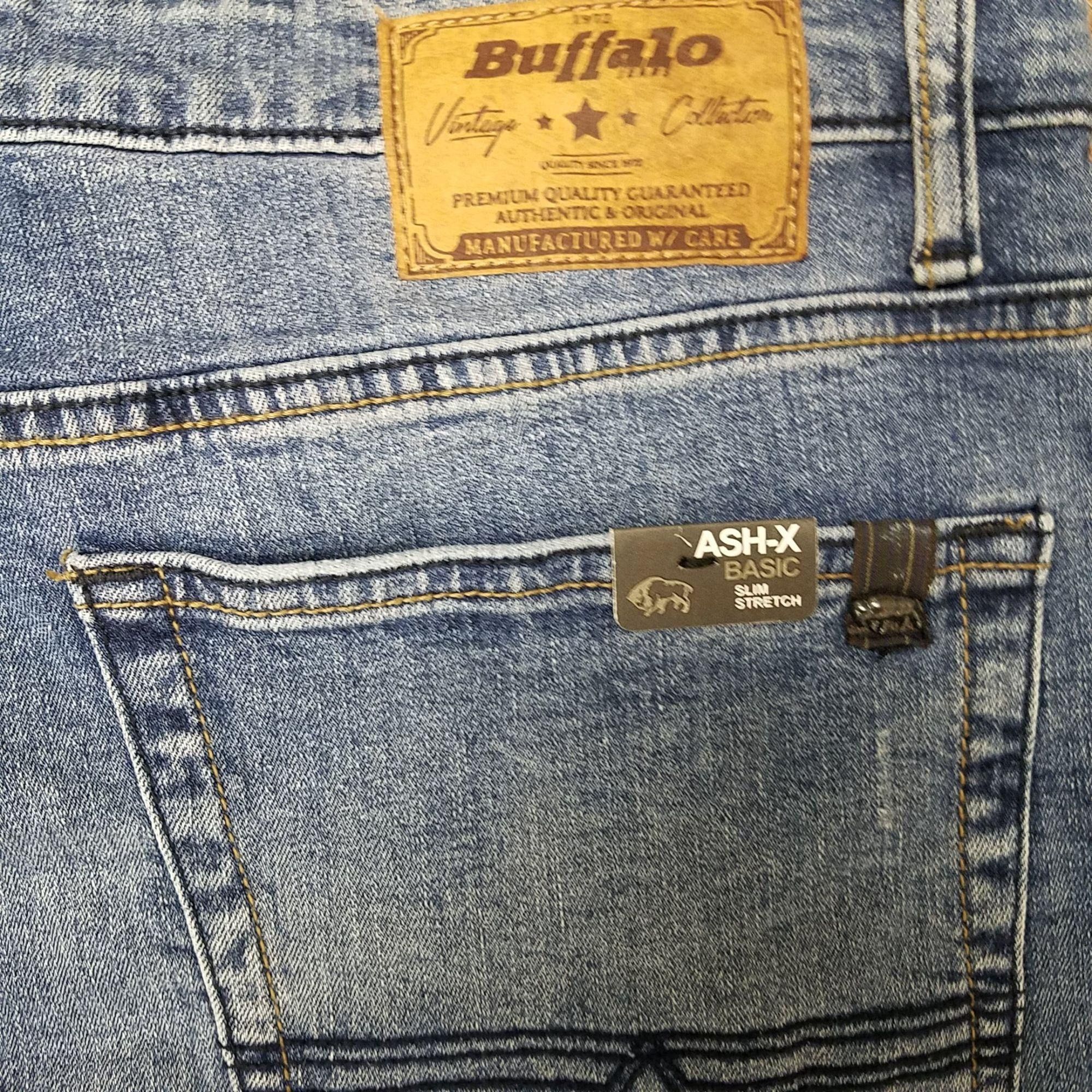 Buffalo David Bitton Buffalo David Bitton Mens Slim Stretch Jeans 34x32 Size US 34 / EU 50 - 5 Thumbnail