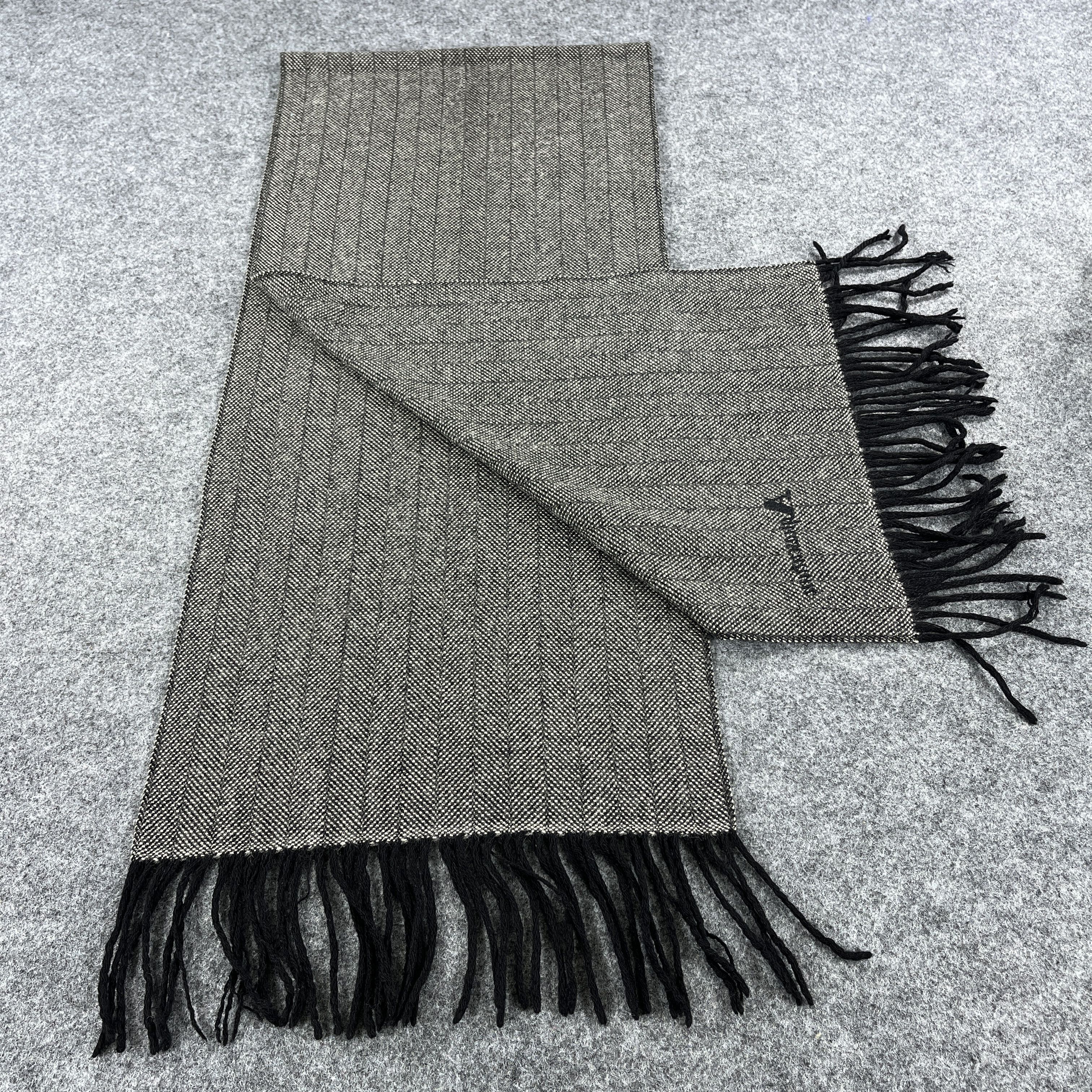 Aquascutum × Vintage Aquasqutum Scarf / Muffler / Neckwear T1495 Size ONE SIZE - 4 Thumbnail
