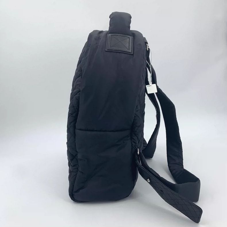 Chanel Chanel Black diamond plaid space cotton backpack 2504-Nexta Size ONE SIZE - 3 Thumbnail
