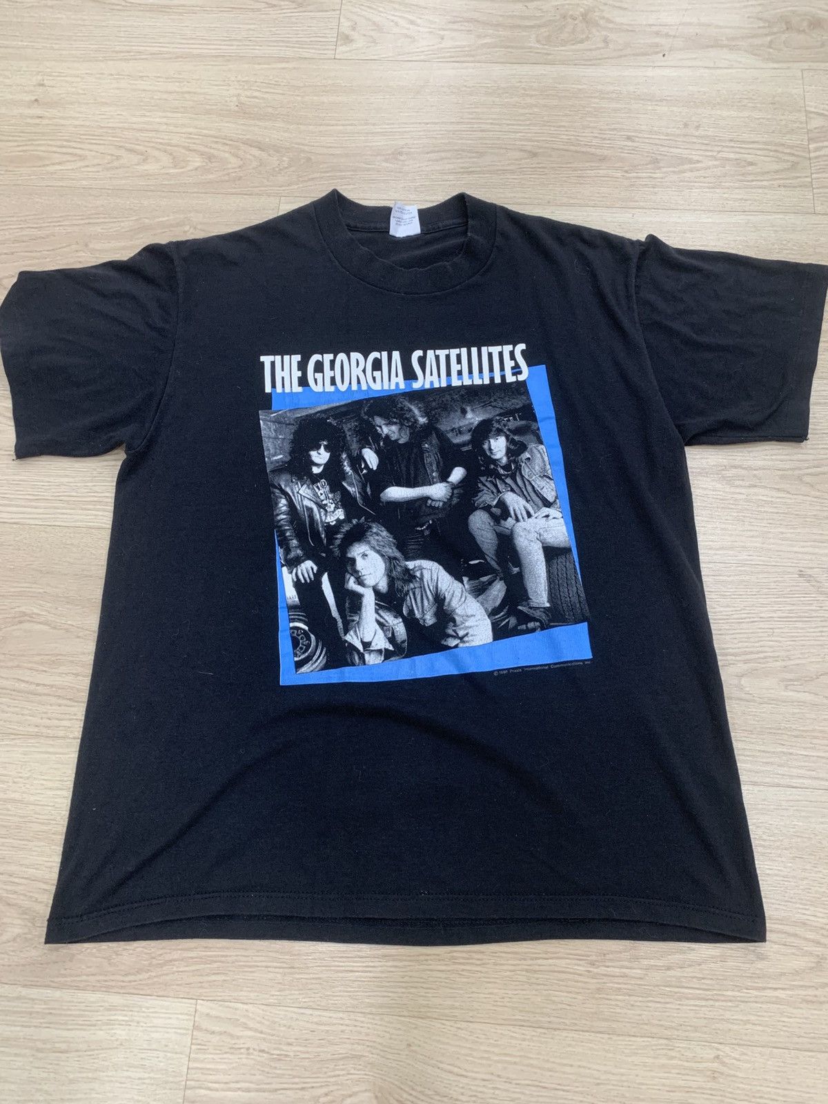 Band Tees Vtg 80s The Georgia Satellites Band Spring Ford 50/50 XL Size US XL / EU 56 / 4 - 2 Thumbnail