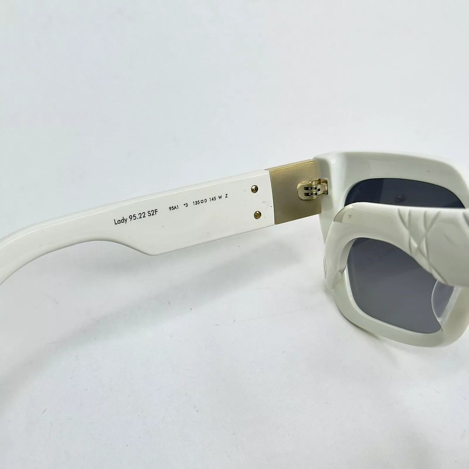 Christian Dior Monsieur CHRISTIAN DIOR Lady 9522 White S2F Sunglasses CD40148F 95.22 Size ONE SIZE - 6 Thumbnail