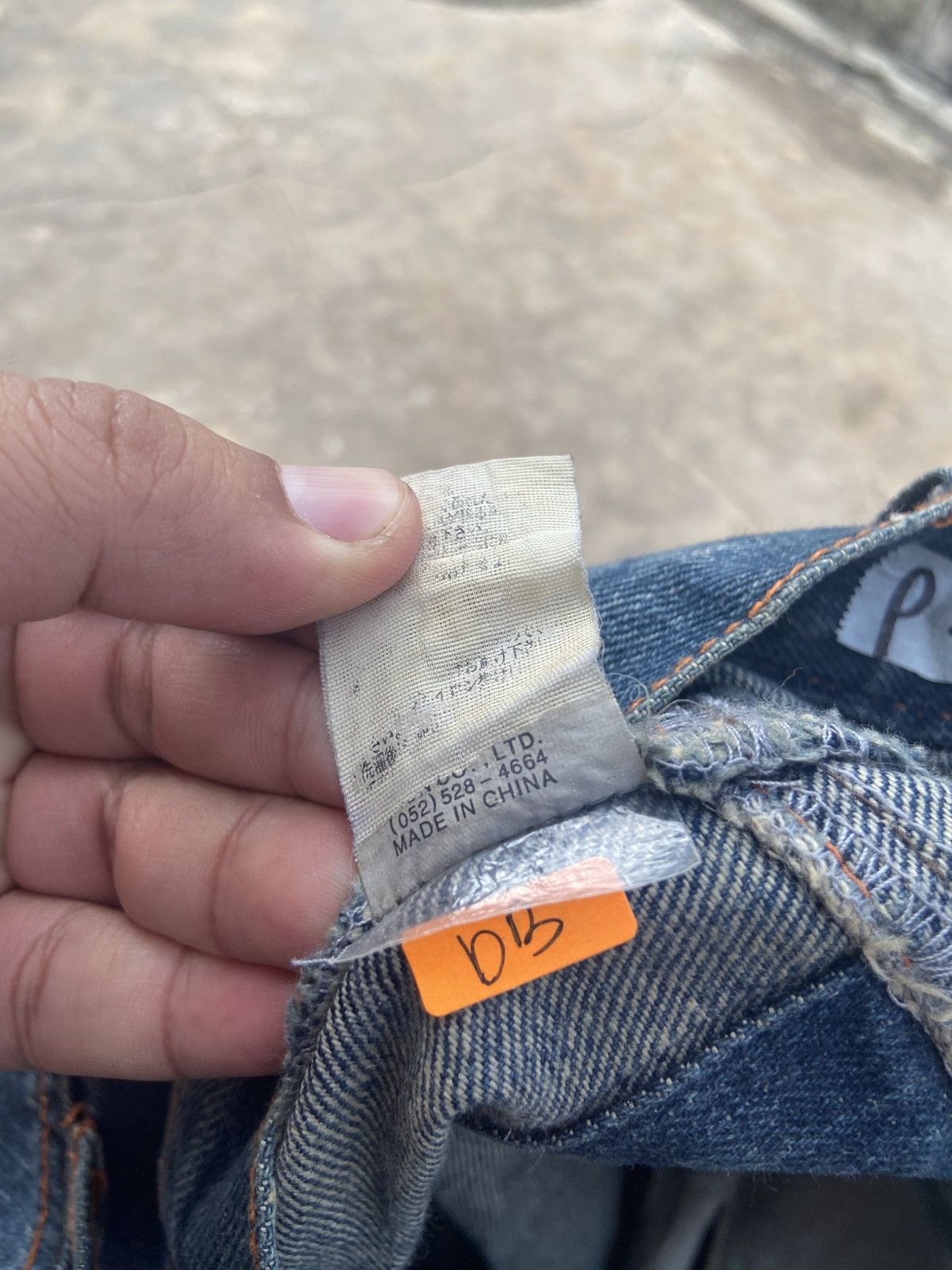 Japanese Brand Clone Devgru Faded Style Denim Pant Size US 33 - 8 Thumbnail