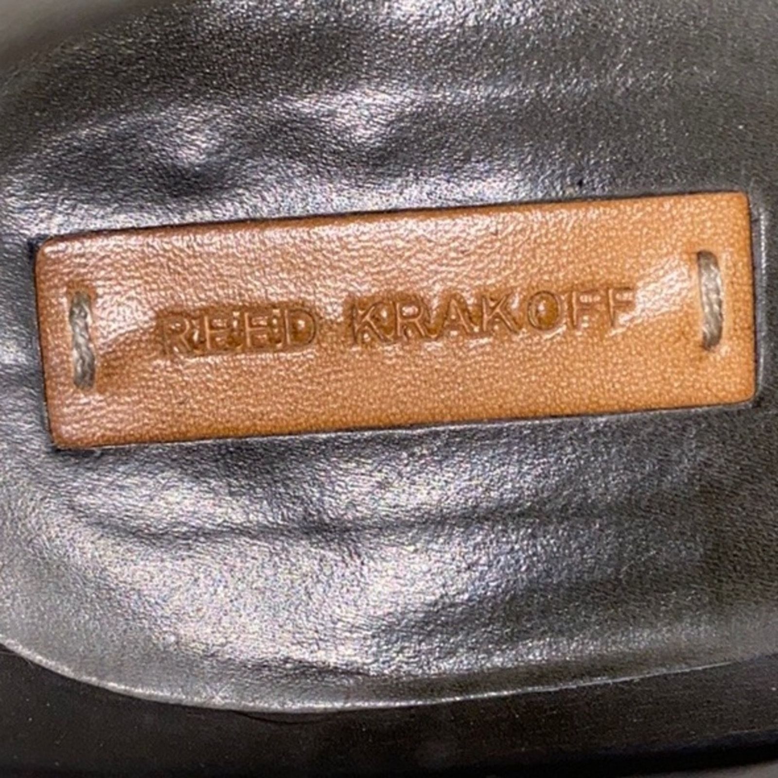 Other REED KRAKOFF $1k Blk Suede Italian Chelsea Boots 37.5 US 7.5 Size US 7.5 / IT 37.5 - 15 Thumbnail