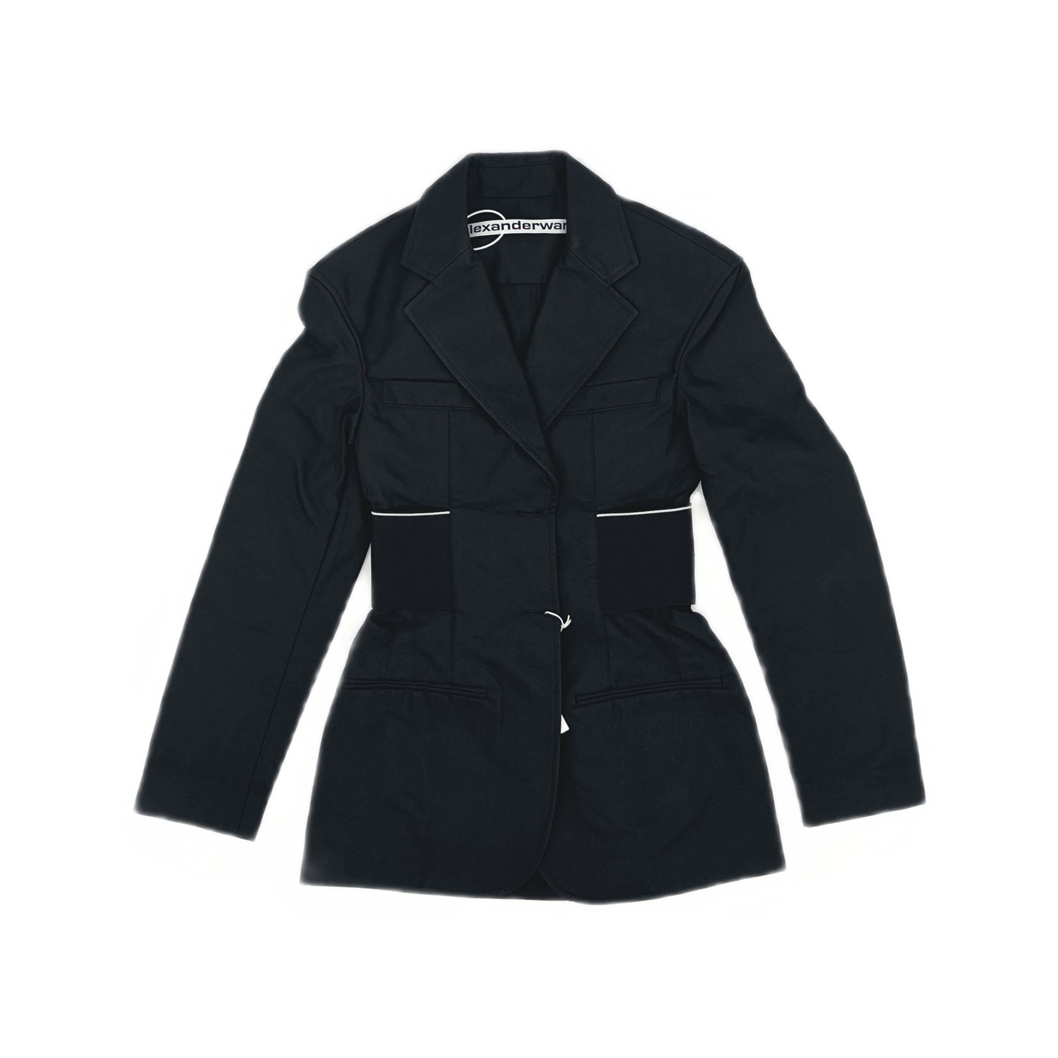 Alexander Wang Alexander Wang Logo Elastic Blazer Size 0 Size XS / US 0-2 / IT 36-38 - 1 Thumbnail