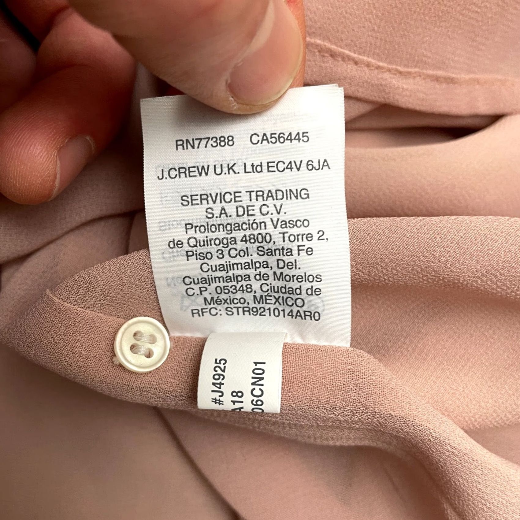 J.Crew J.CREW Velvet Tank Top Womens 00 Peach Orange Lined Scoop Neck Sleeveless Casual Velour Tank Top Women Sleeveless Viscose Fashion Top Size XXS / US 00 / IT 34 - 5 Thumbnail