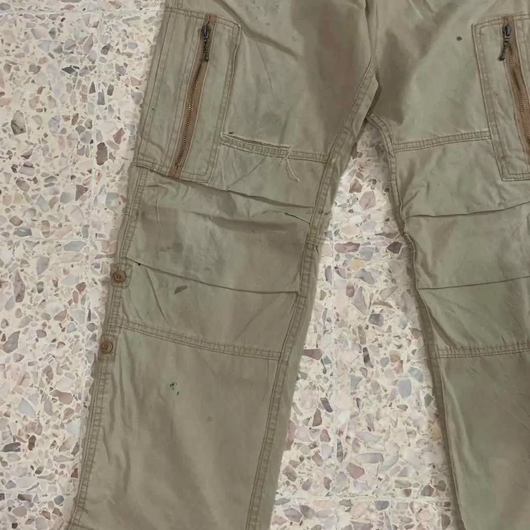 Japanese Brand RUSTY DIRTY! Japanese Vintage Utility Trousers Distressed Size US 31 - 7 Thumbnail