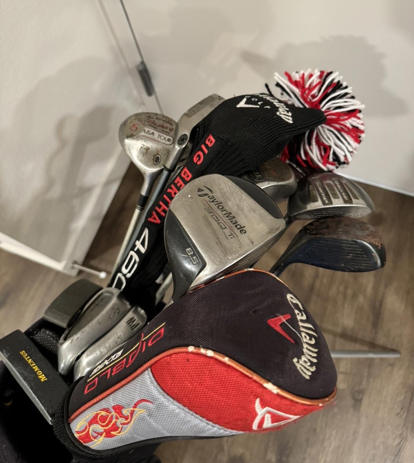 Callaway Golf Bag with Mixed Clubs and irons - Different brands - Ple Size ONE SIZE - 3 Thumbnail
