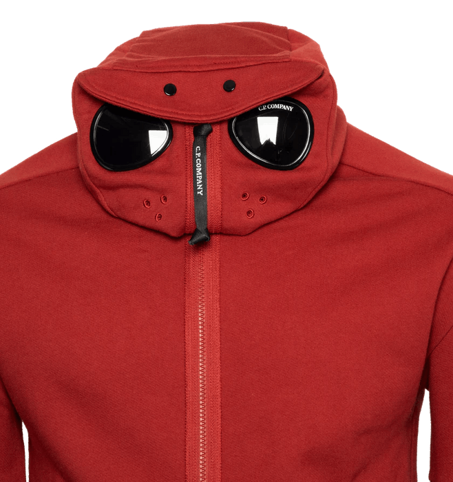 Cp company hot sale red hoodie