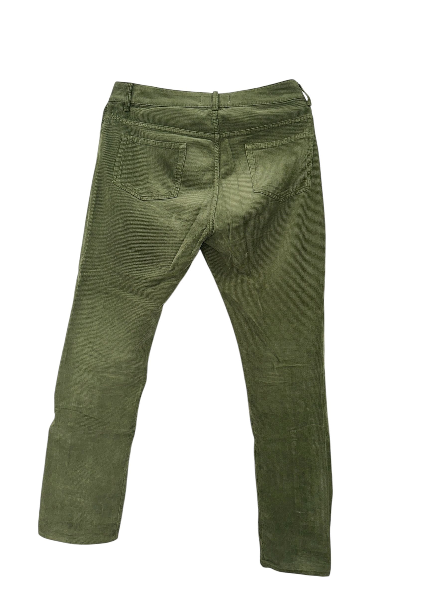 Officine Generale Officine Generale Military Green Corduroy Pants Size US 30 / EU 46 - 2 Thumbnail