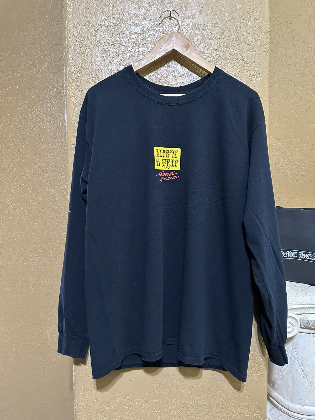 Trippie Redd 📌 RARE Trippie Redd Life’s A Trip Tour Longsleeve Tee Size US L / EU 52-54 / 3 - 3 Thumbnail