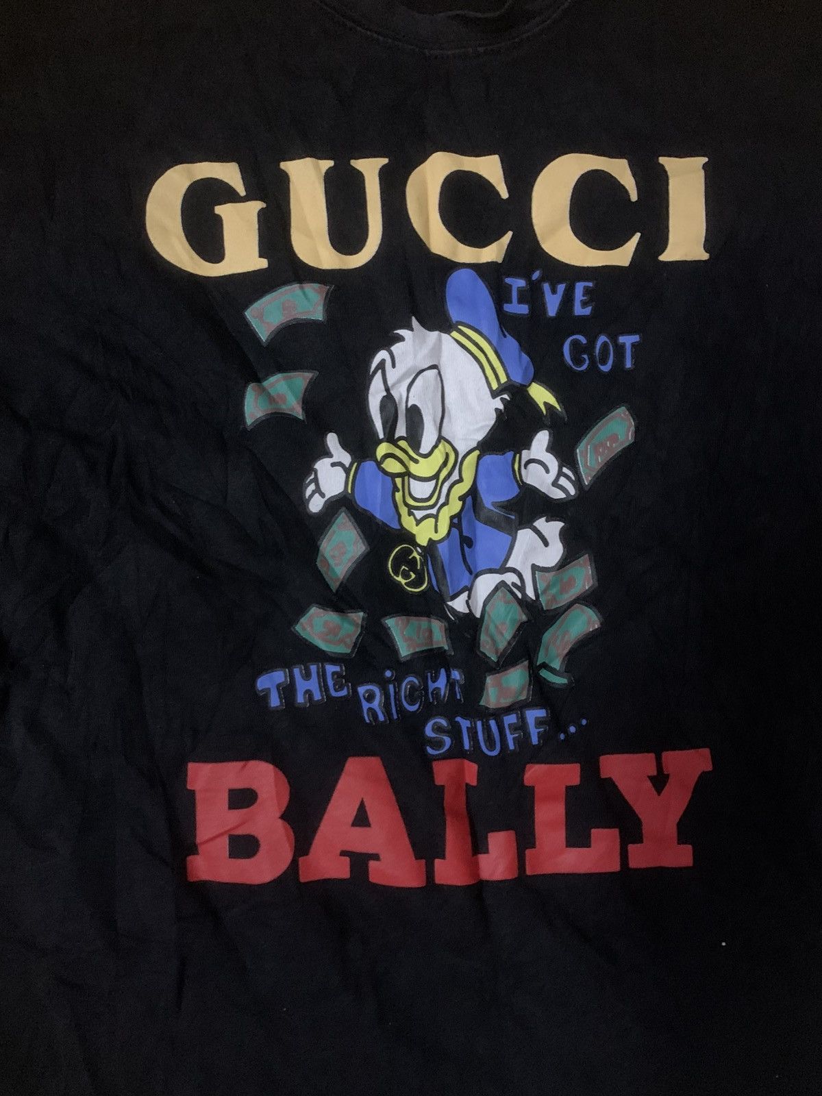 Disney Parody Disney Gucci X Bally Tee Size US XL / EU 56 / 4 - 3 Thumbnail