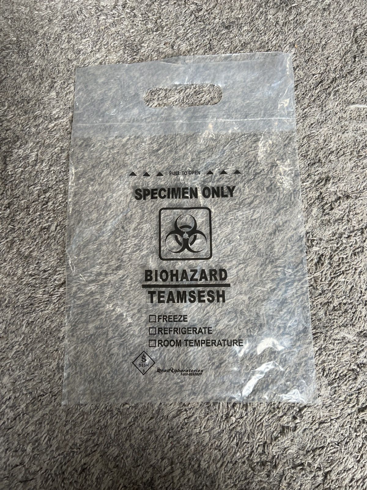 TeamSESH TeamSESH Biohazard Bag Size ONE SIZE - 1 Thumbnail