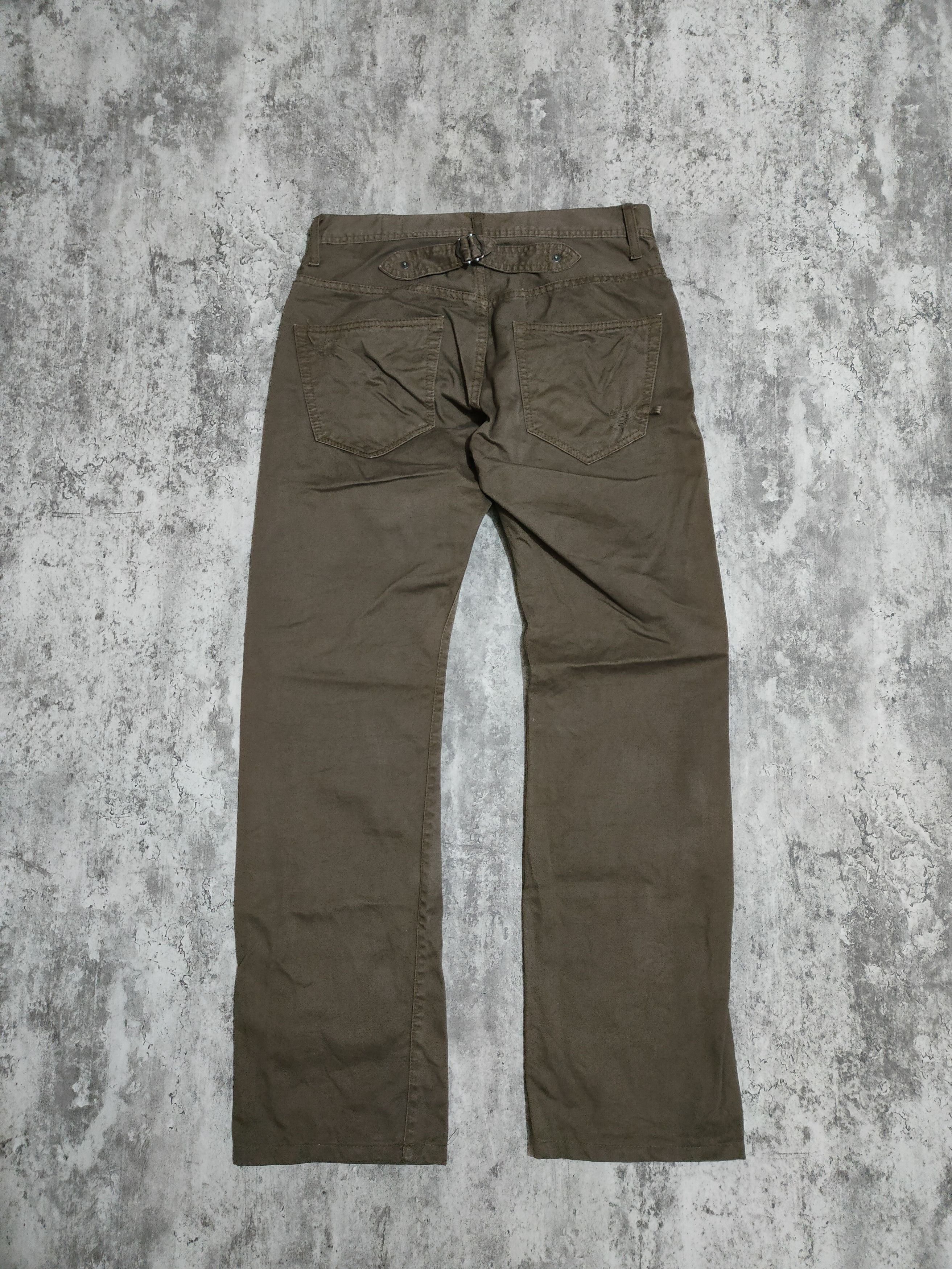 Hysteric Glamour × If Six Was Nine × Le Grande Bleu (L.G.B.) Semantic Design Punk style Buckle Pans Size US 30 / EU 46 - 2 Thumbnail