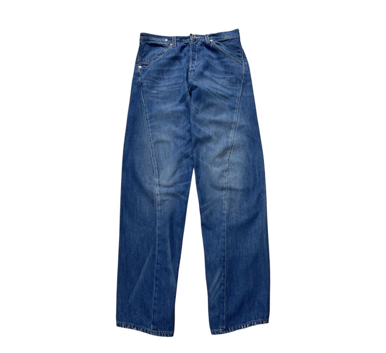 Levi's Vintage Levi’s engineered jeans y2k buckle back washed pants Size US 31 - 2 Thumbnail