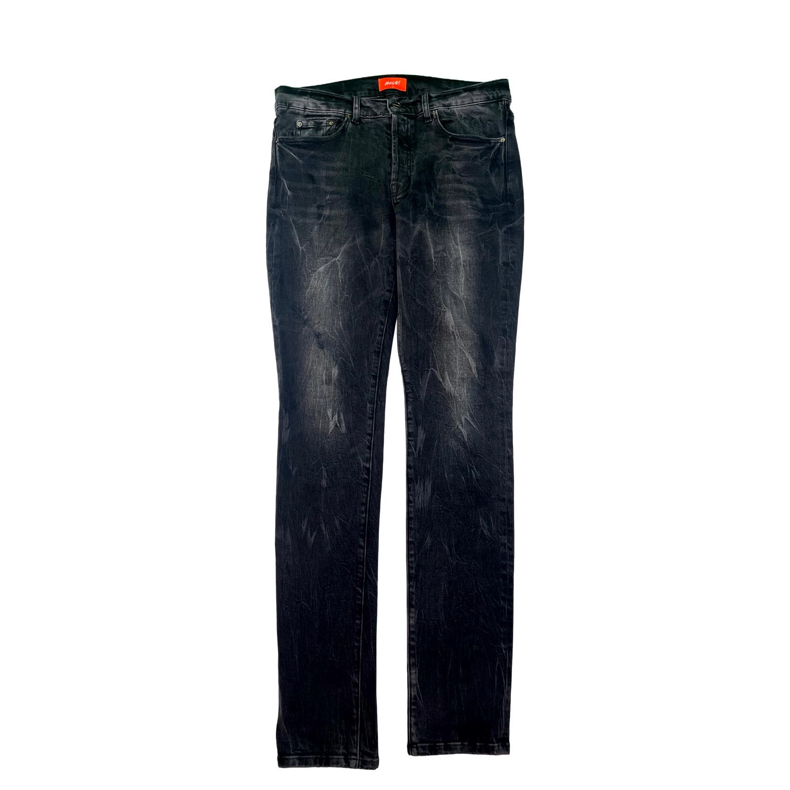 Bossi Sportswear Bossi Black Metal Plate Jeans Size US 32 / EU 48 - 1 Thumbnail
