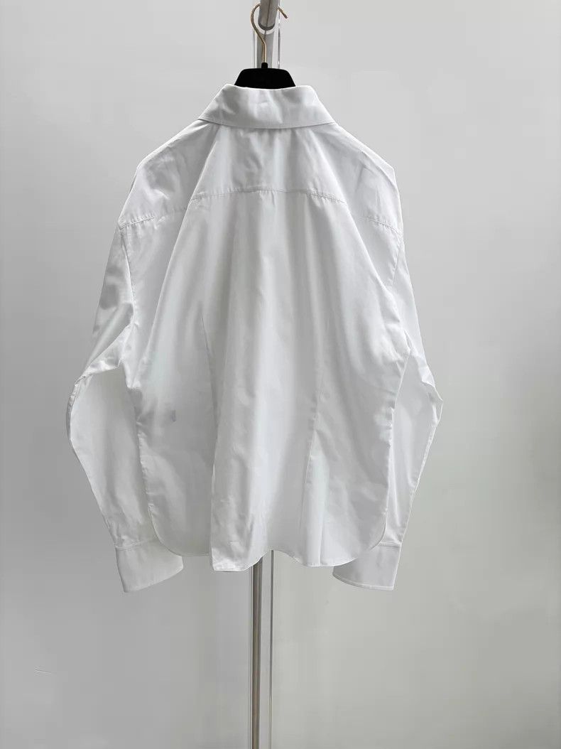 Chanel Chanel White bow shirt for autumn and winter Size S / US 4 / IT 40 - 2 Thumbnail