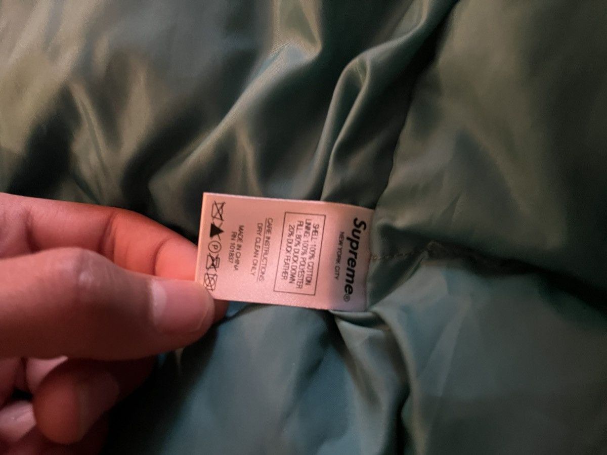 Supreme Fuck Down Puffer Jacket