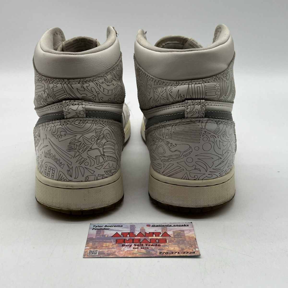 Jordan Brand Air Jordan 1 high laser Size US 10.5 / EU 43-44 - 3 Thumbnail