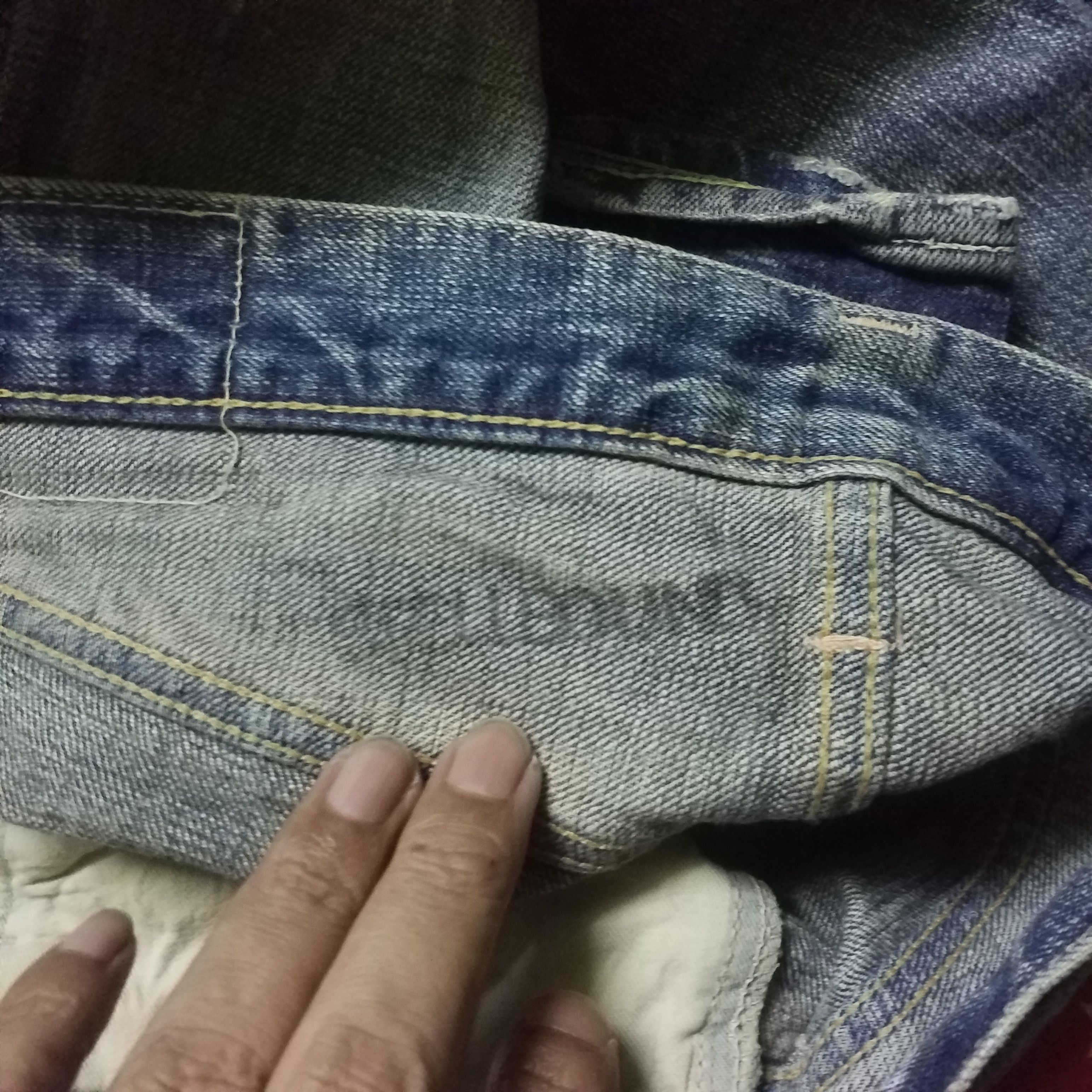 Japanese Brand SPELLBOUND HARD DENIM MATERIAL Size US 33 - 10 Thumbnail