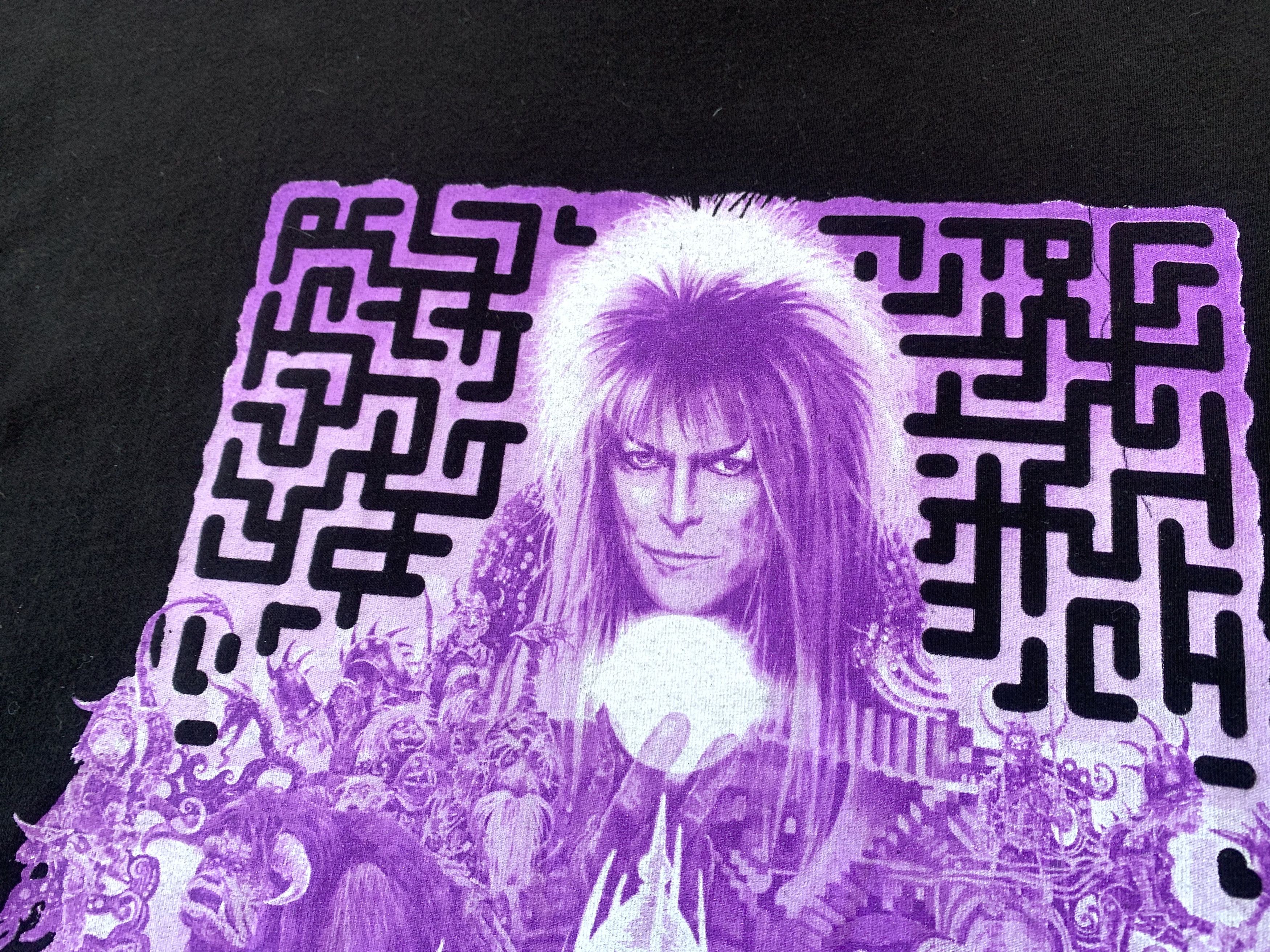 Band Tees Vintage Henson David Bowie Labyrinth Movie T-Shirt Size US S / EU 44-46 / 1 - 6 Thumbnail