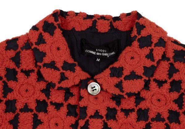 Comme des Garcons Comme Des Garcons Vintage red flower gold ingot collar coa Size M / US 6-8 / IT 42-44 - 4 Thumbnail