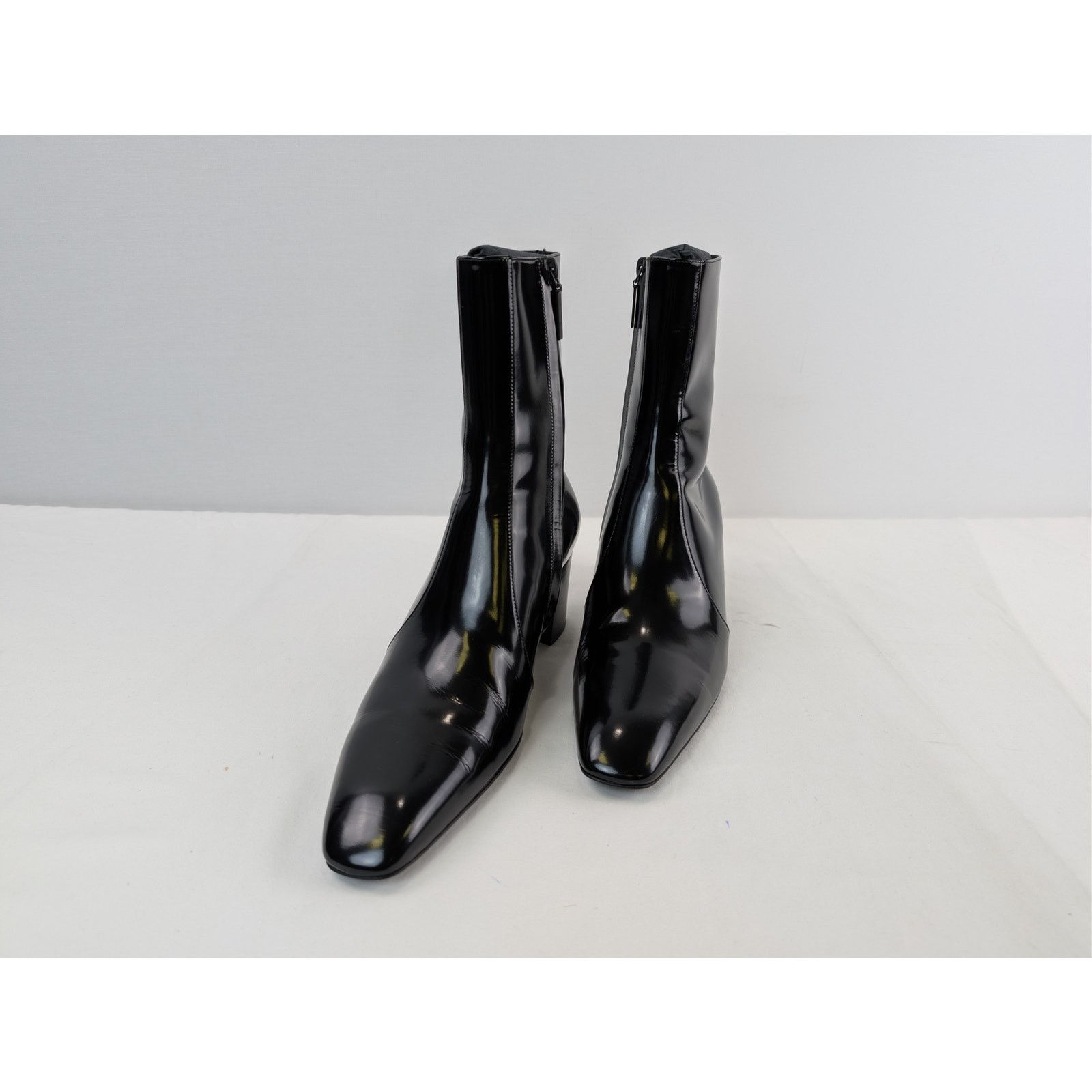 Saint Laurent Paris o1rshd1 / 555 / XIV 70 Zipped Boots in Black Size US 8.5 / EU 41-42 - 8 Thumbnail