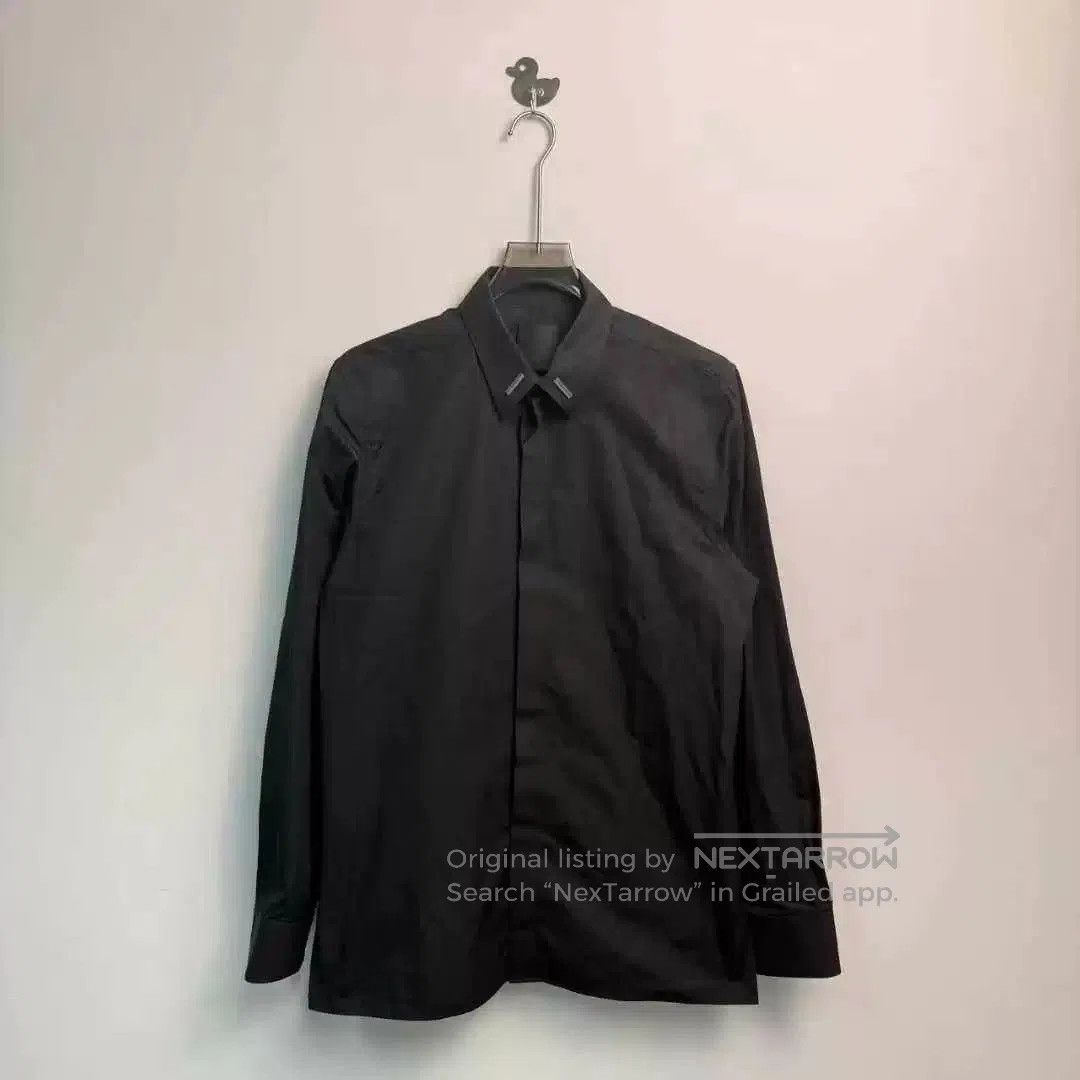 Givenchy Metal Buckle Detail Long Sleeve Shirt.