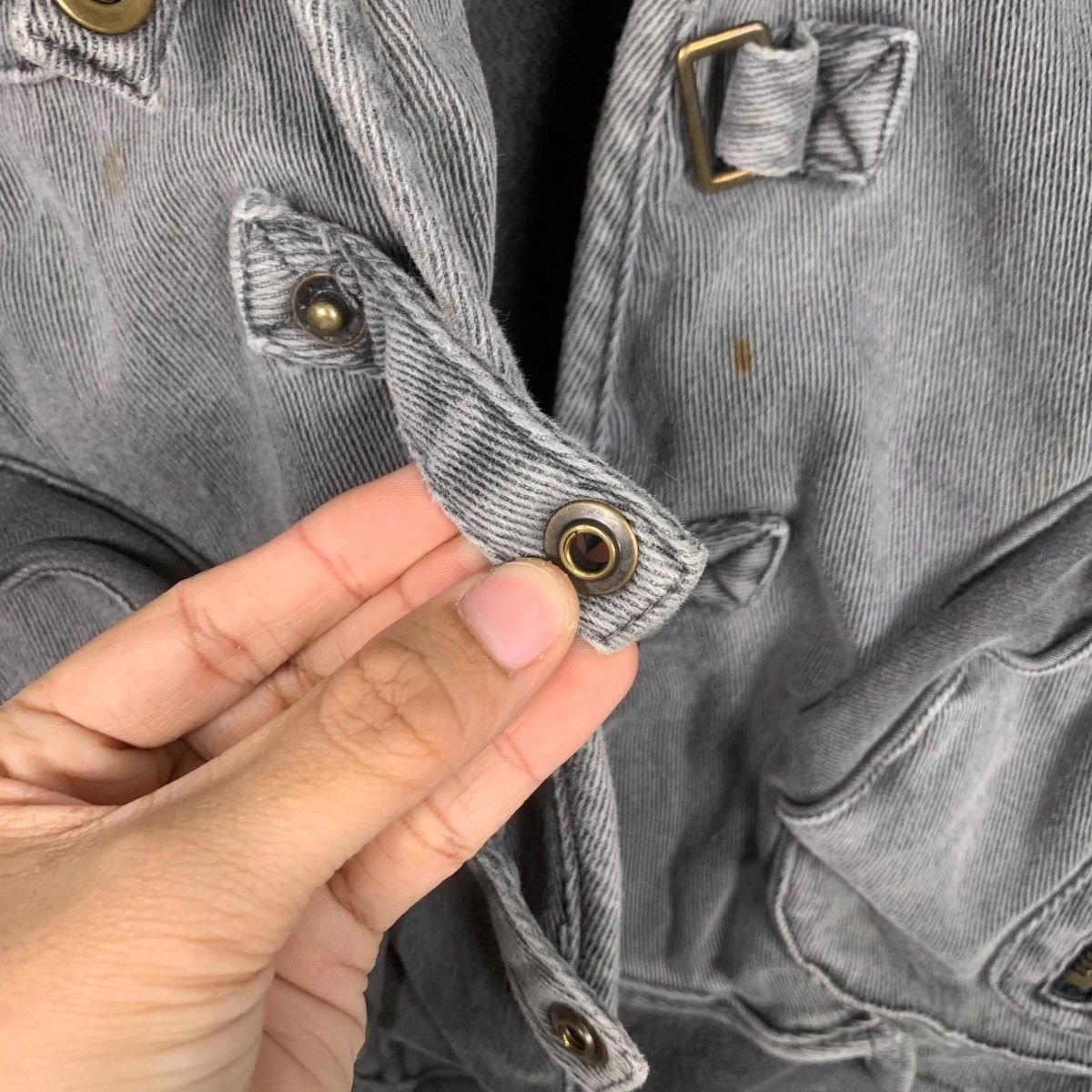 Japan Rags PREFERIR Techwear Cropped Jacket #1802-C16 Size XS / US 0-2 / IT 36-38 - 14 Thumbnail