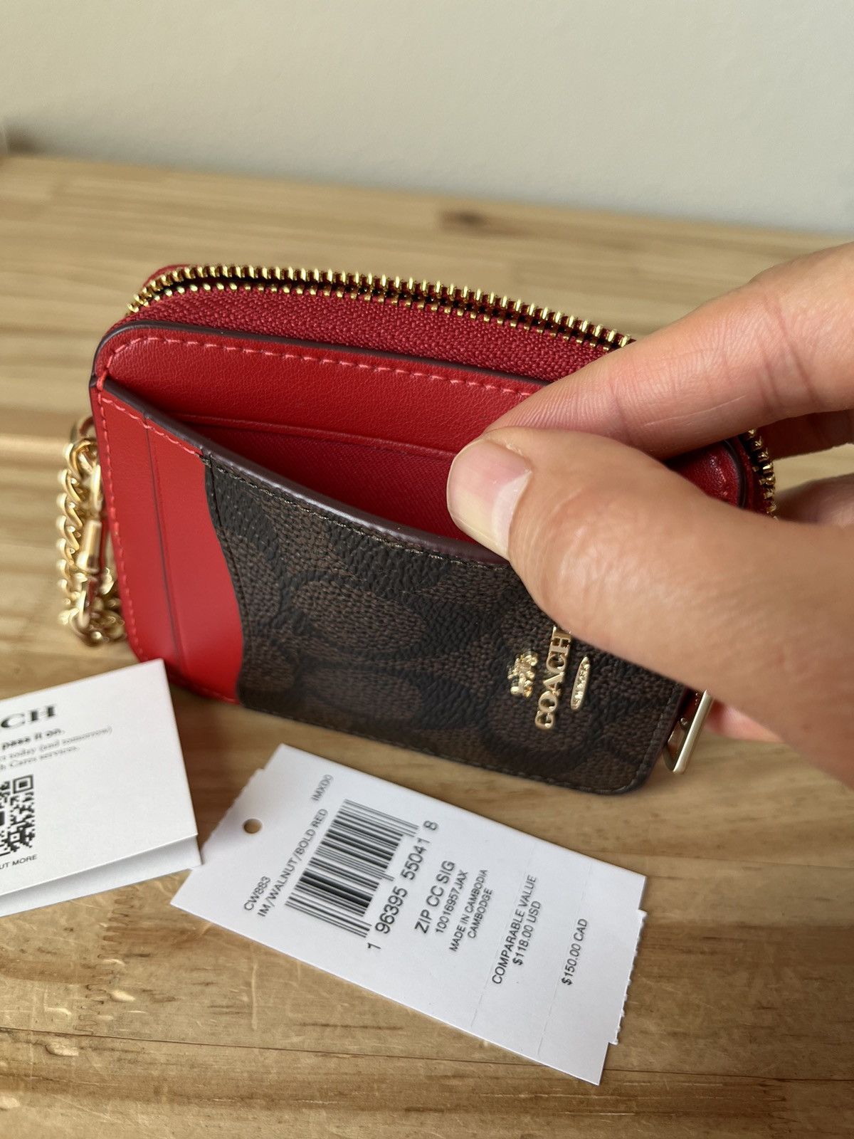 Coach Coach Card Case Size ONE SIZE - 6 Thumbnail