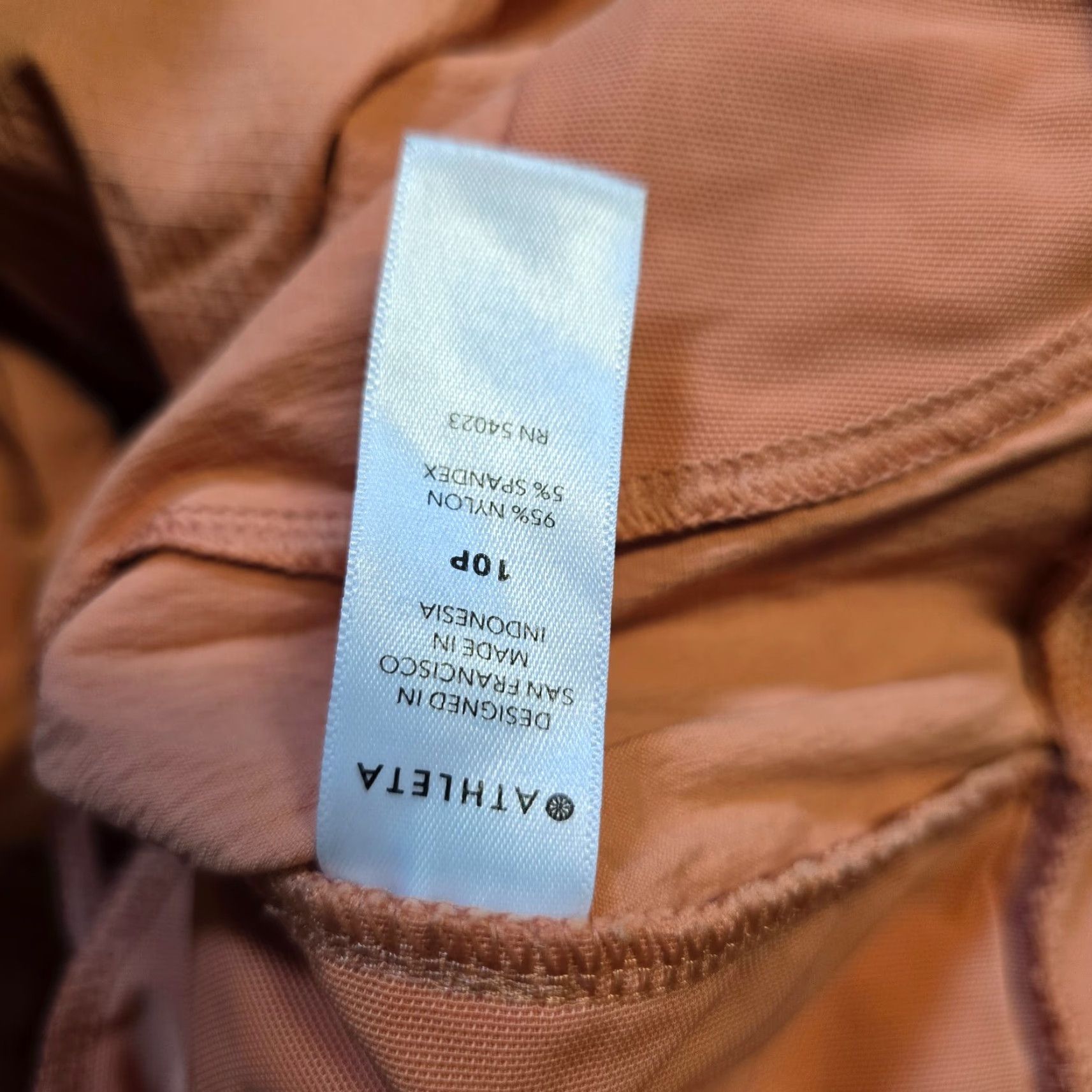 Athleta Athleta Pants Womens Size 10P Petite Orange Trekkie North Joggers Cropped Pull On Pants Size 24" / US 00 / IT 34 - 7 Thumbnail