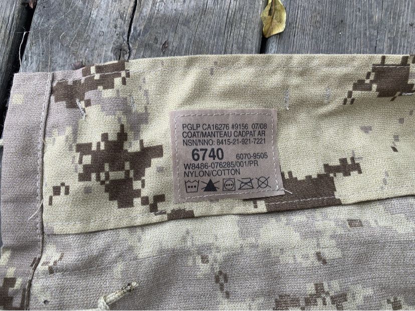 Other Cadpat Desert Lightweight Jacket 6740 Mens Medium Short New Size US M / EU 48-50 / 2 - 5 Thumbnail