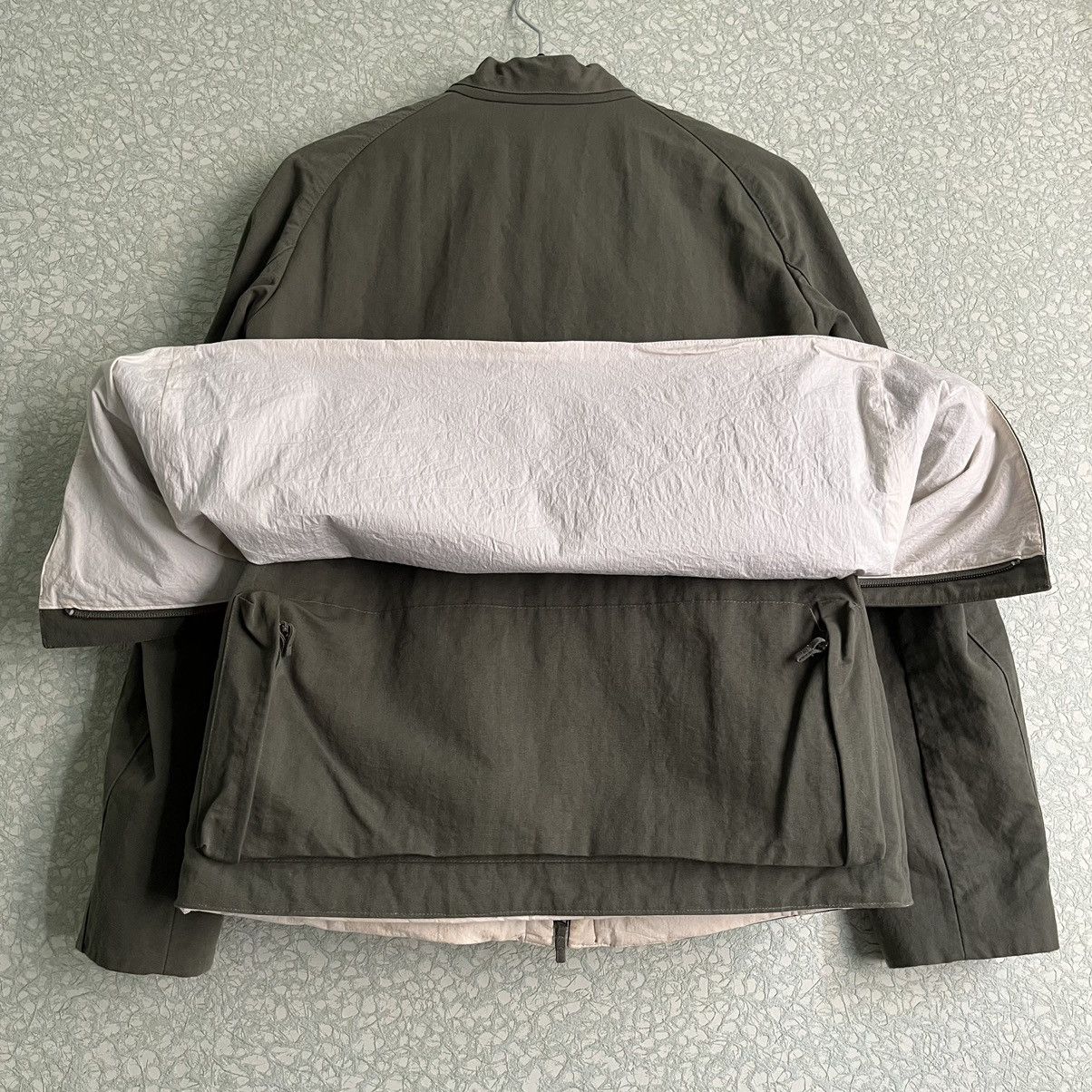 Burberry Roberto Menichetti AW99 Hidden Cargo Bomber Size XS / US 0-2 / IT 36-38 - 2 Thumbnail