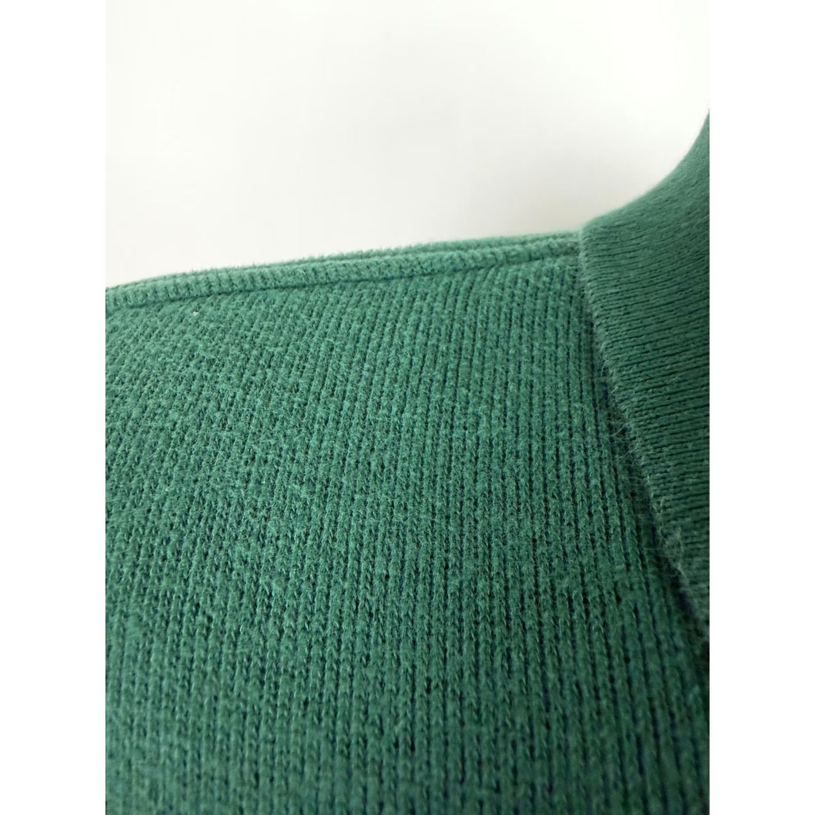 Alexander Julian VINTAGE Alexander Julian Polo Shirt Men XL Green 90s Ribbed Heavyweight Cotton Knit Casual Business 90s Mens XL Green Polo Size US XL / EU 56 / 4 - 4 Thumbnail