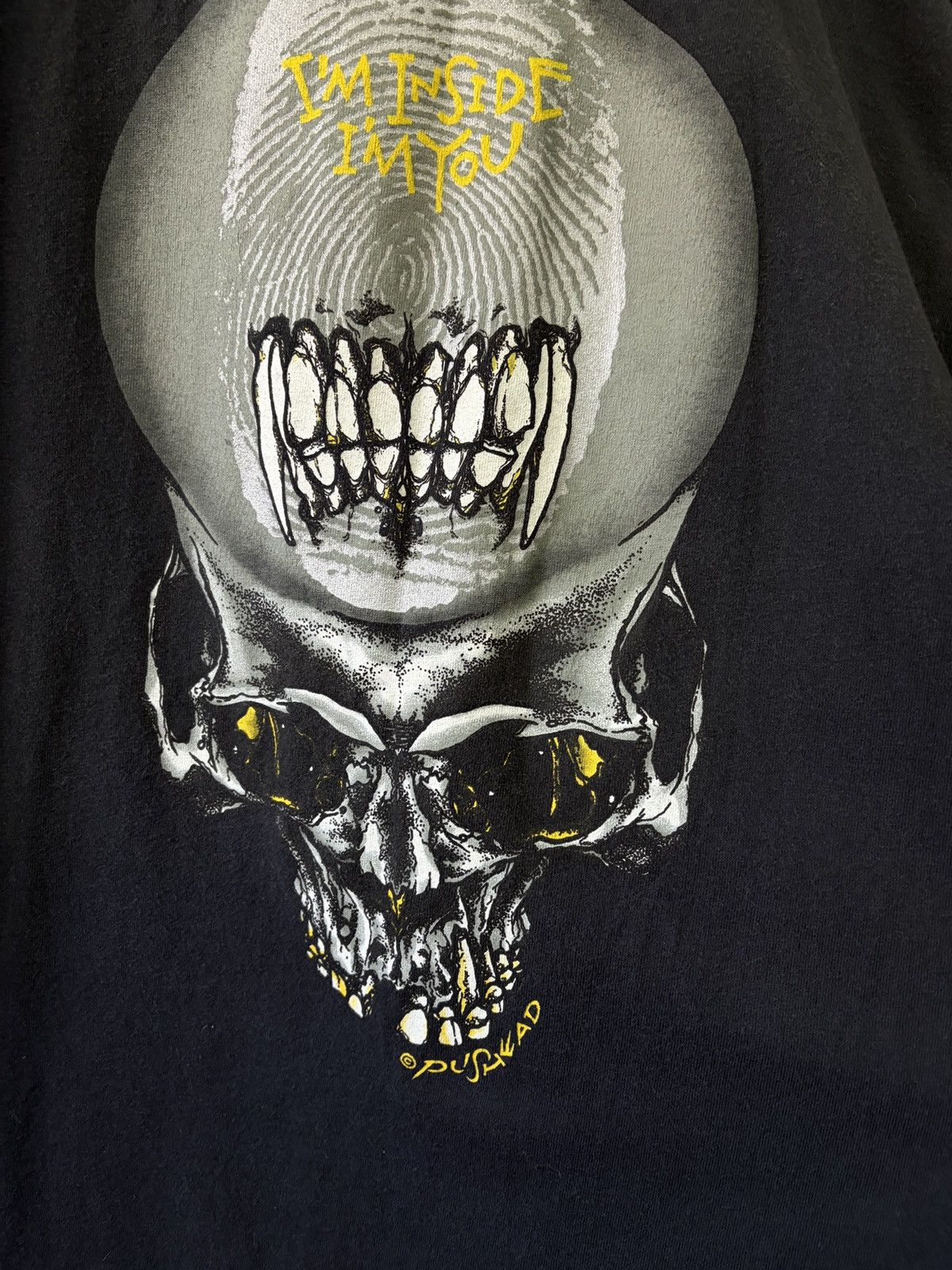 Giant Metallica 1994 Pushead Sad But True Giant Tag L Faded Size US L / EU 52-54 / 3 - 12 Thumbnail